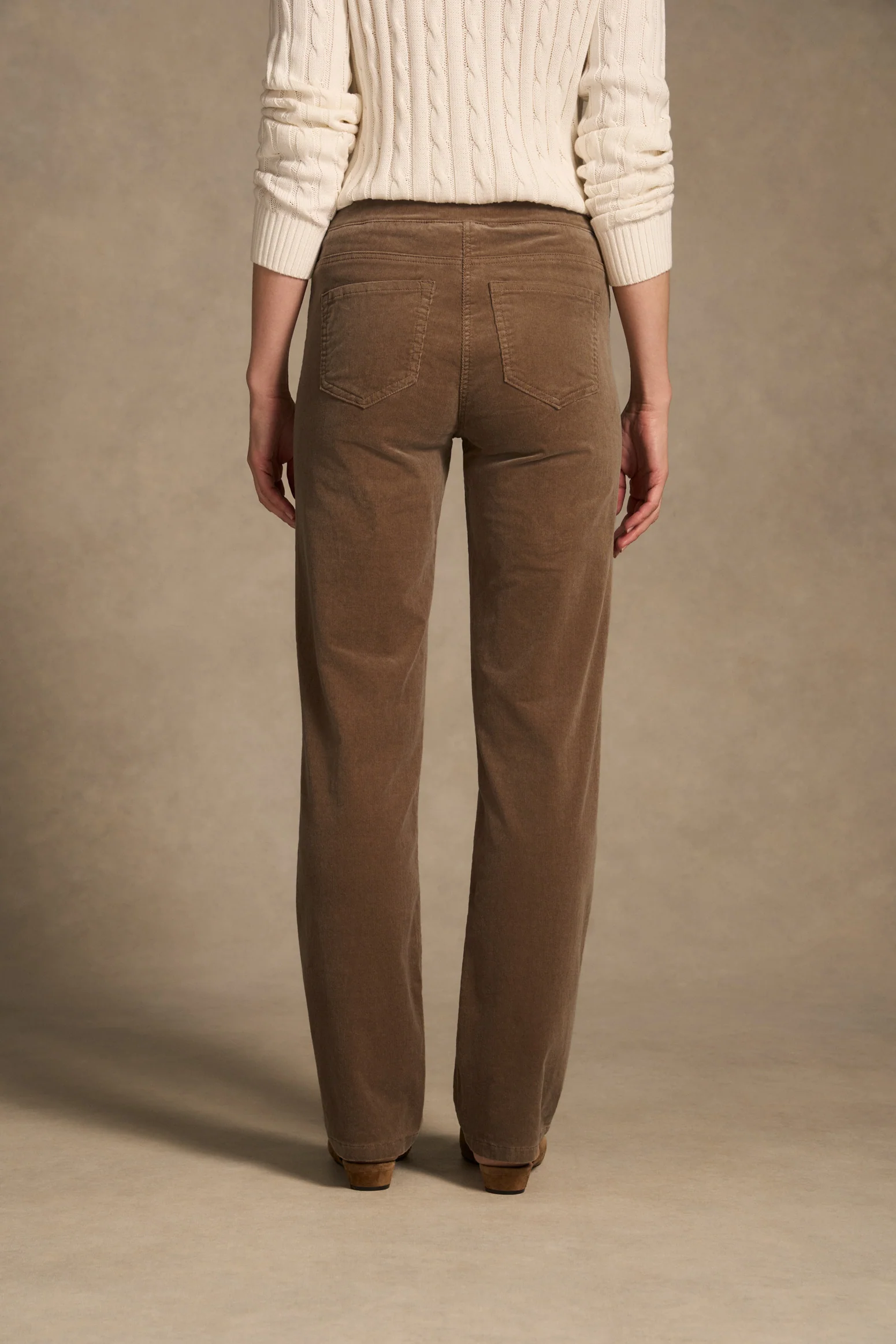 Bengajean® Velvet Straight Leg - Tan - Image 5