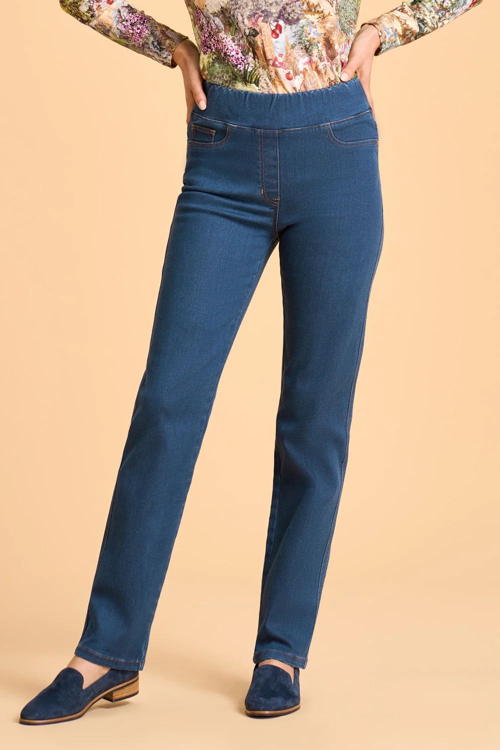Bengajean® Straight Cashmere Feel - Stone Wash Denim - Image 2