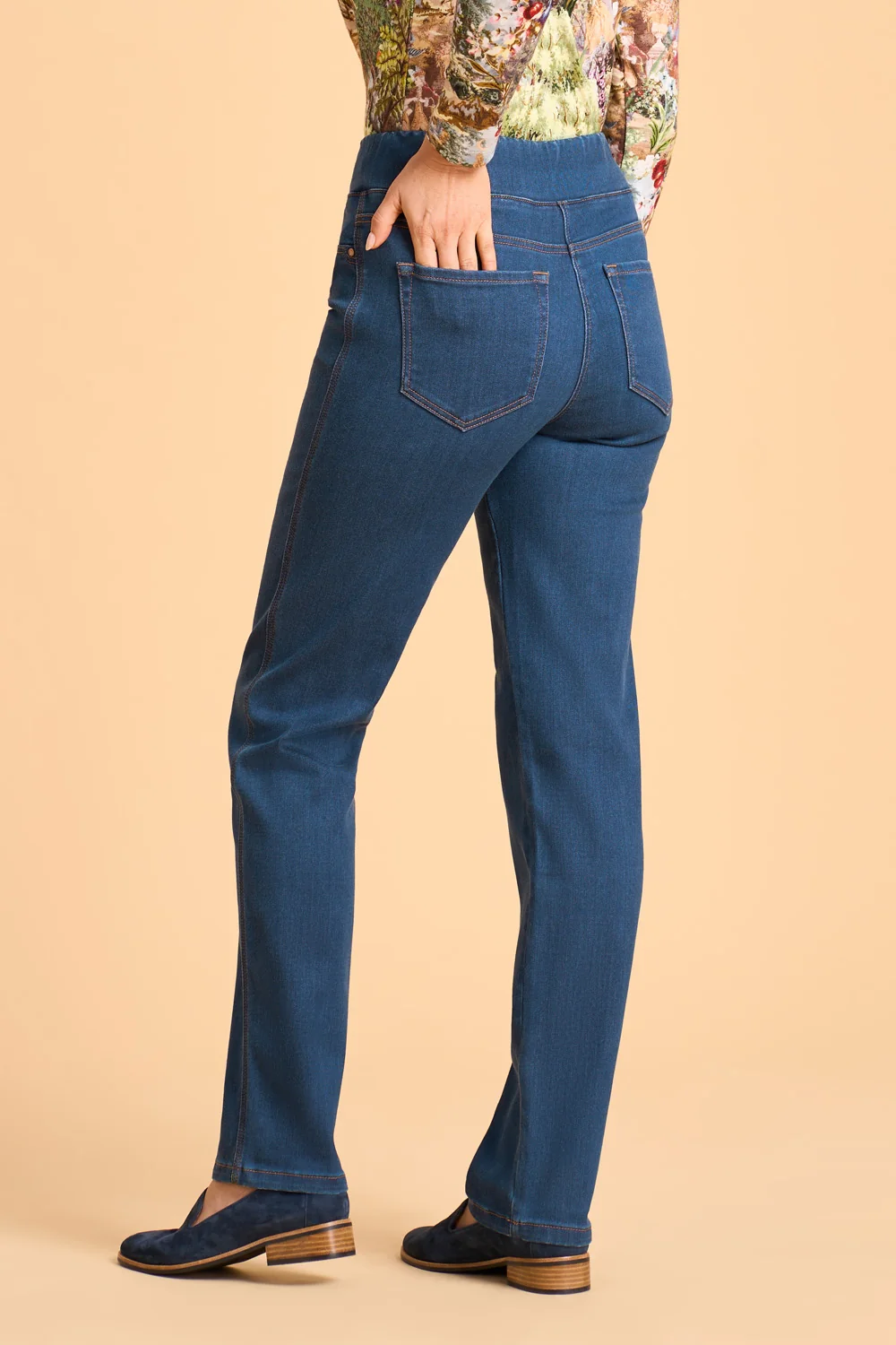 Bengajean® Straight Cashmere Feel - Stone Wash Denim - Image 4