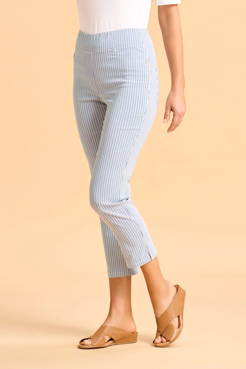 Bengajean® 3/4 Seersucker - Navy & White Stripe - Image 3