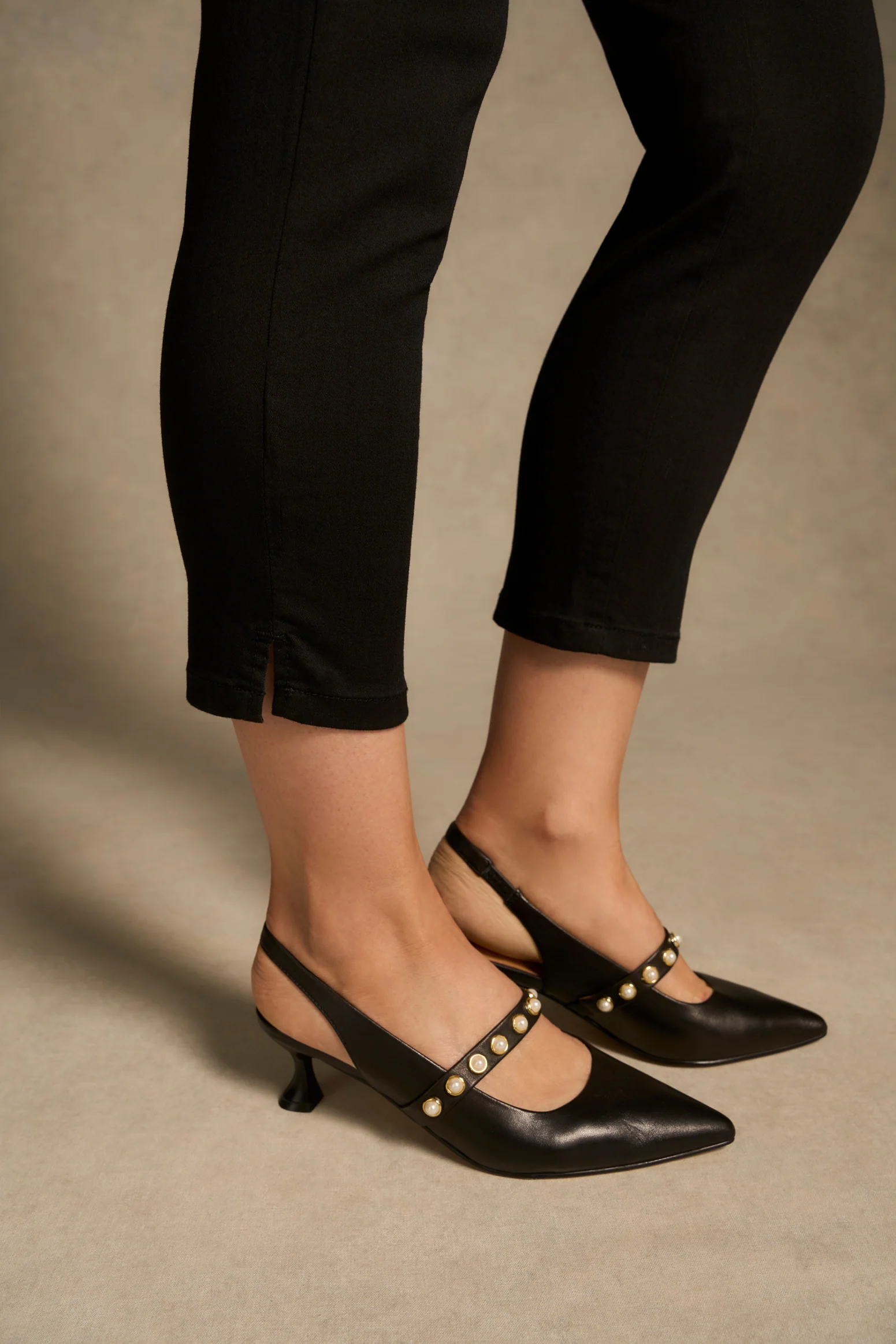 Bengajean® 3/4 Slim Leg - Black - Image 4