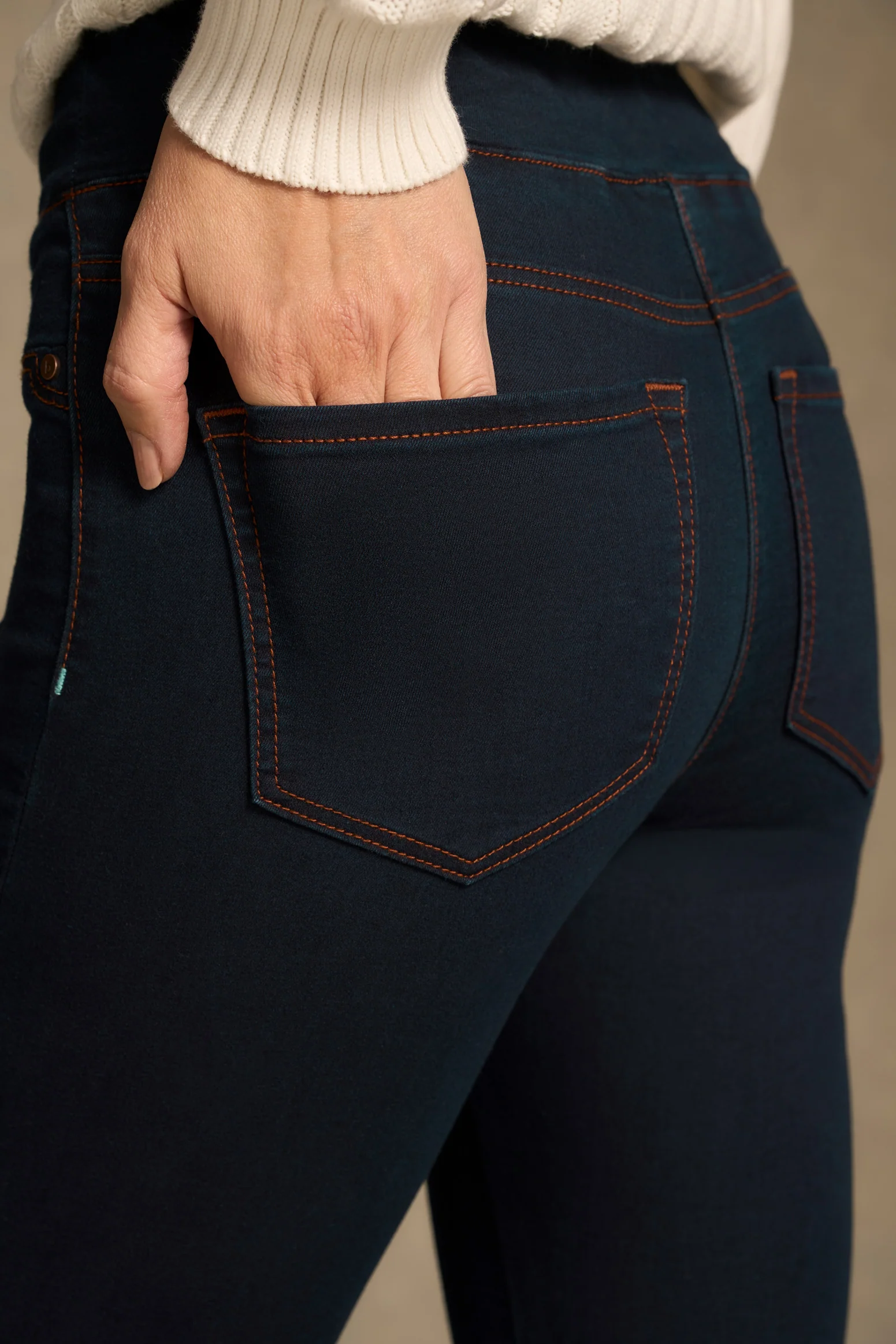 Bengajean® Good Earth Cotton® Skinny Leg - Clean Denim Blue - Image 3