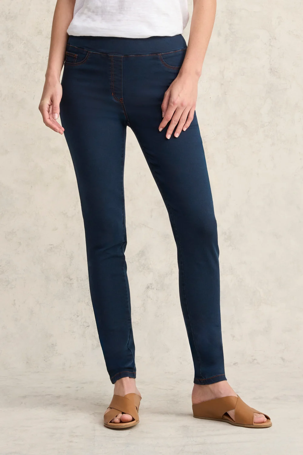 Bengajean® Full Length Skinny Leg - Clean Denim Blue - Image 2