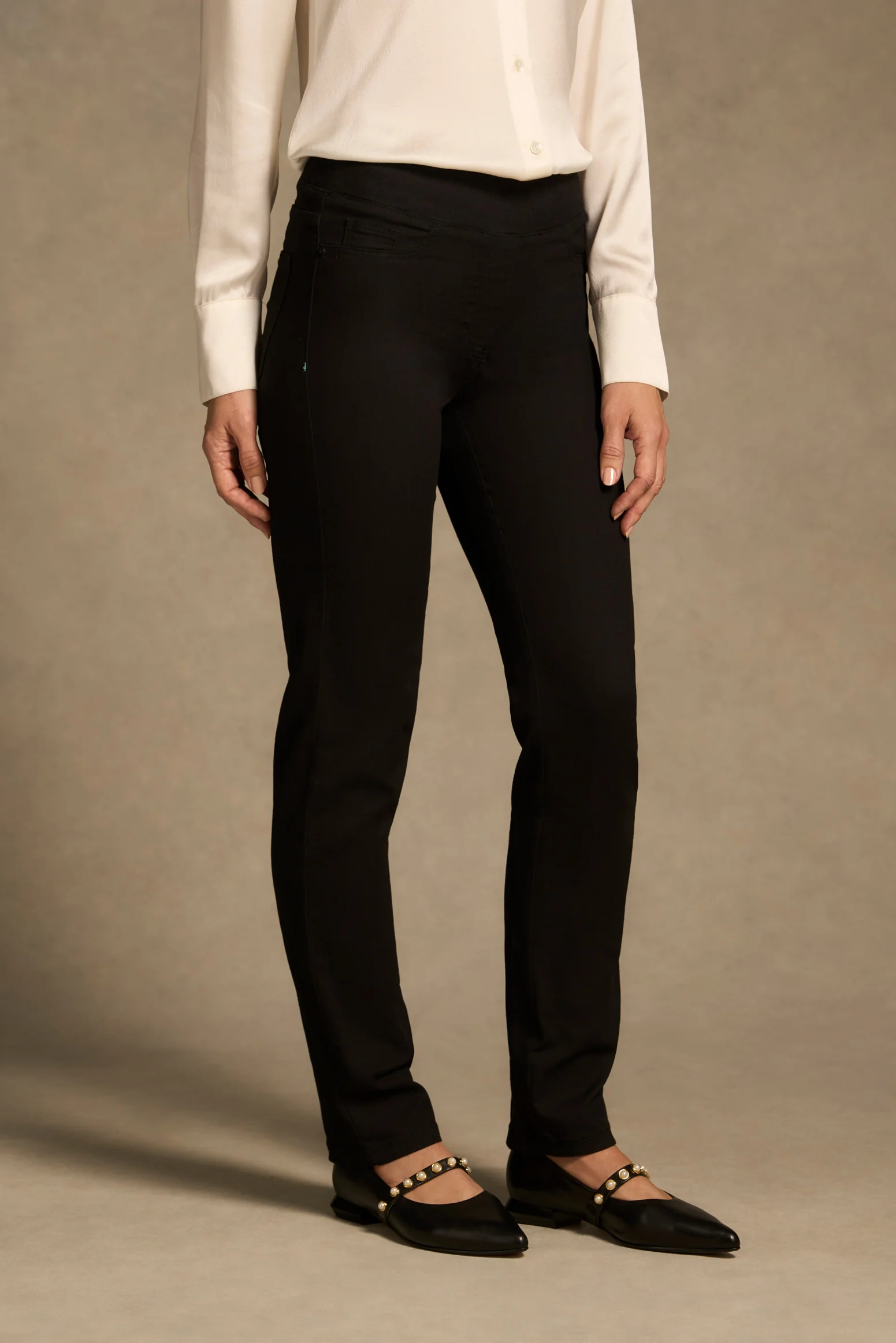 Bengajean® Full Length Straight Leg - Black - Image 2