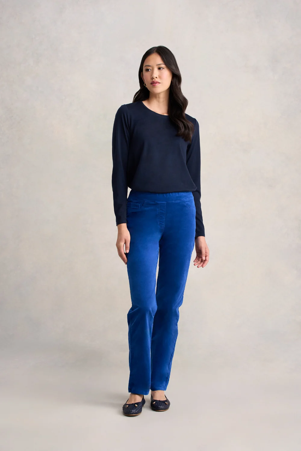 Bengajean® Velvet Straight Leg - Prussian Blue - Image 5