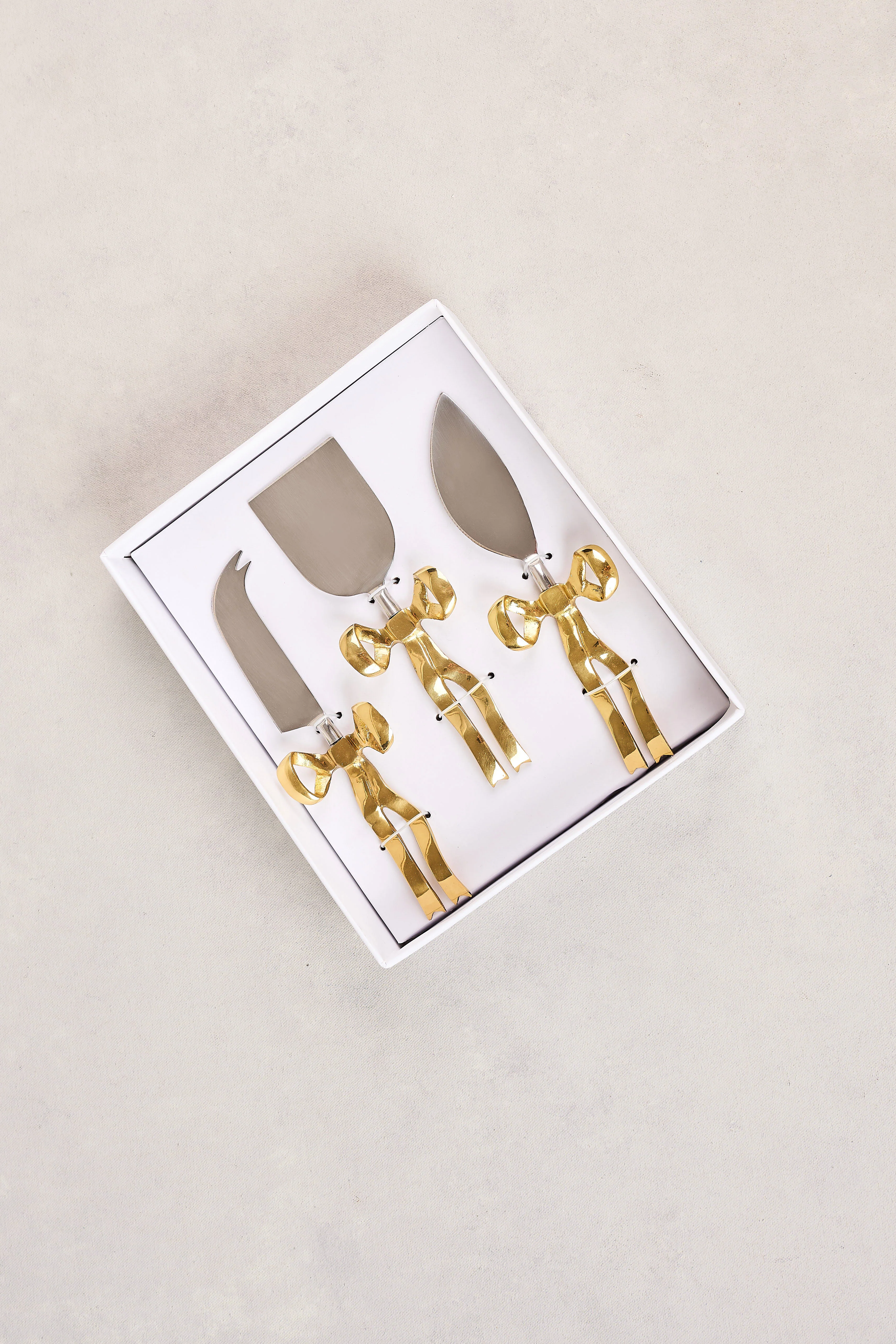 Bow Cheese Knives Set