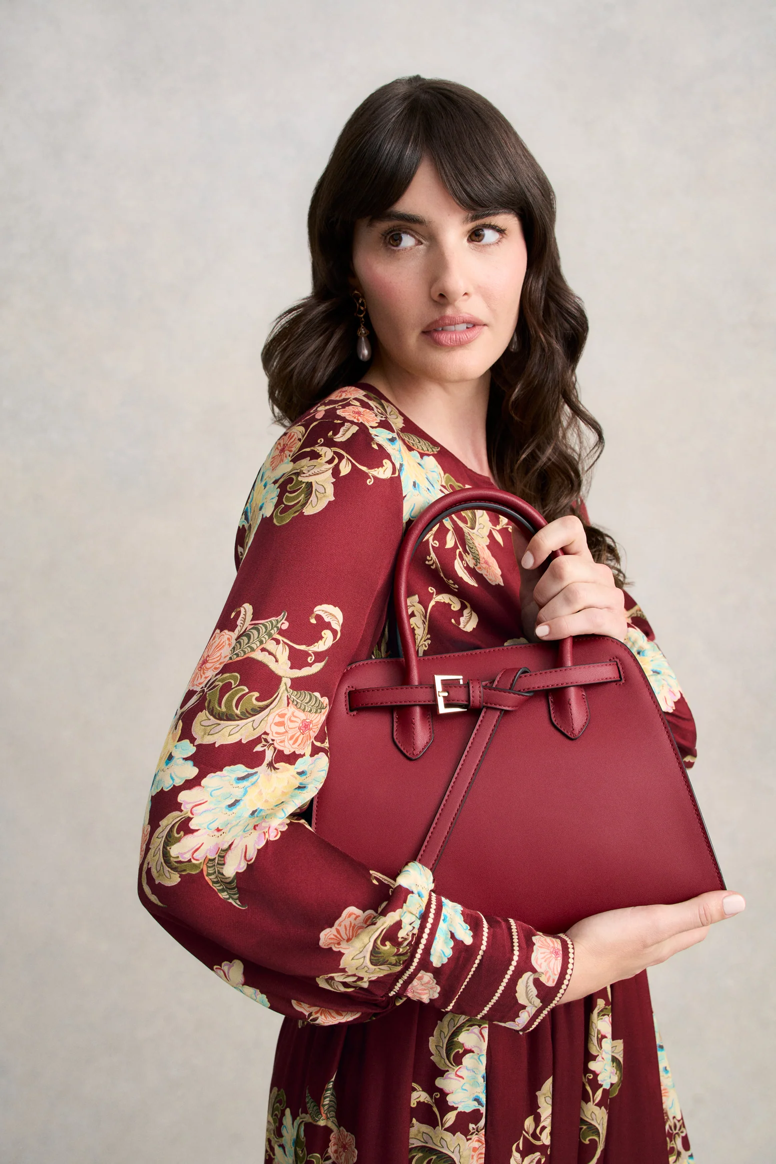 Bowler Bag - Crimson - Image 2
