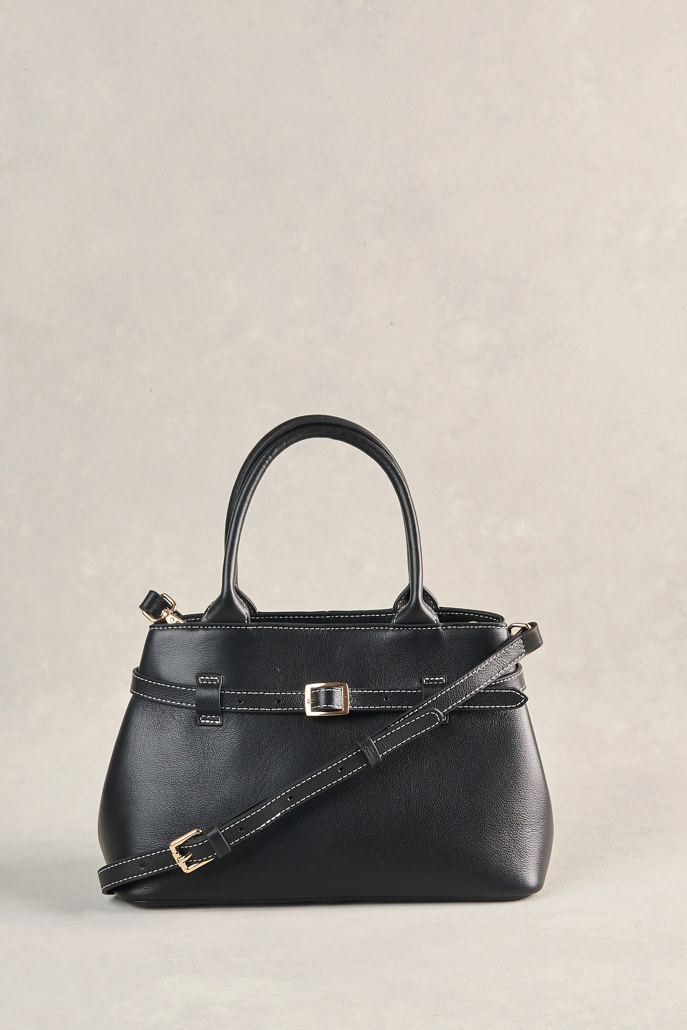 Buckle Detail Tote - Black - Image 3