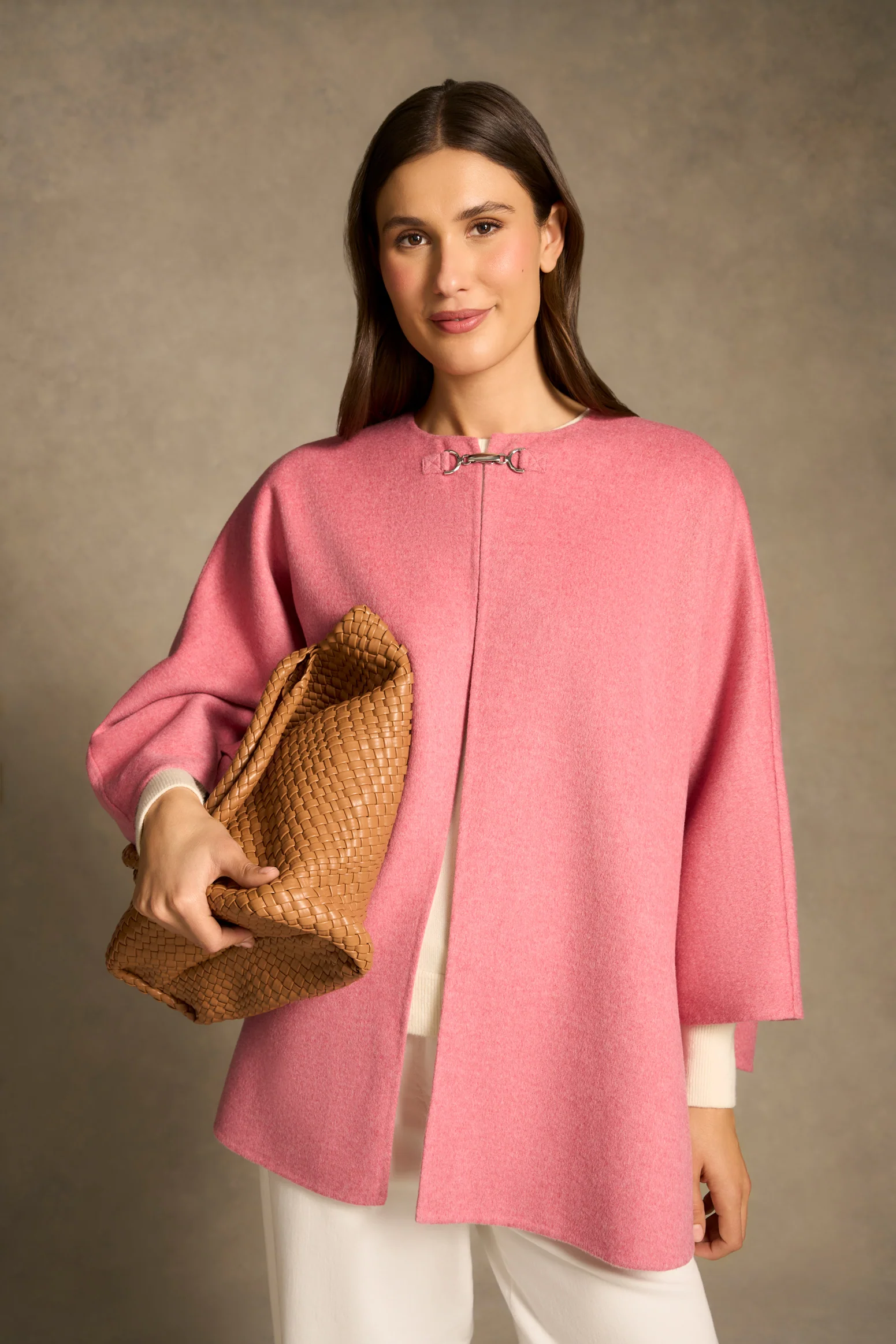 Catriona Cape - Pink - Image 3