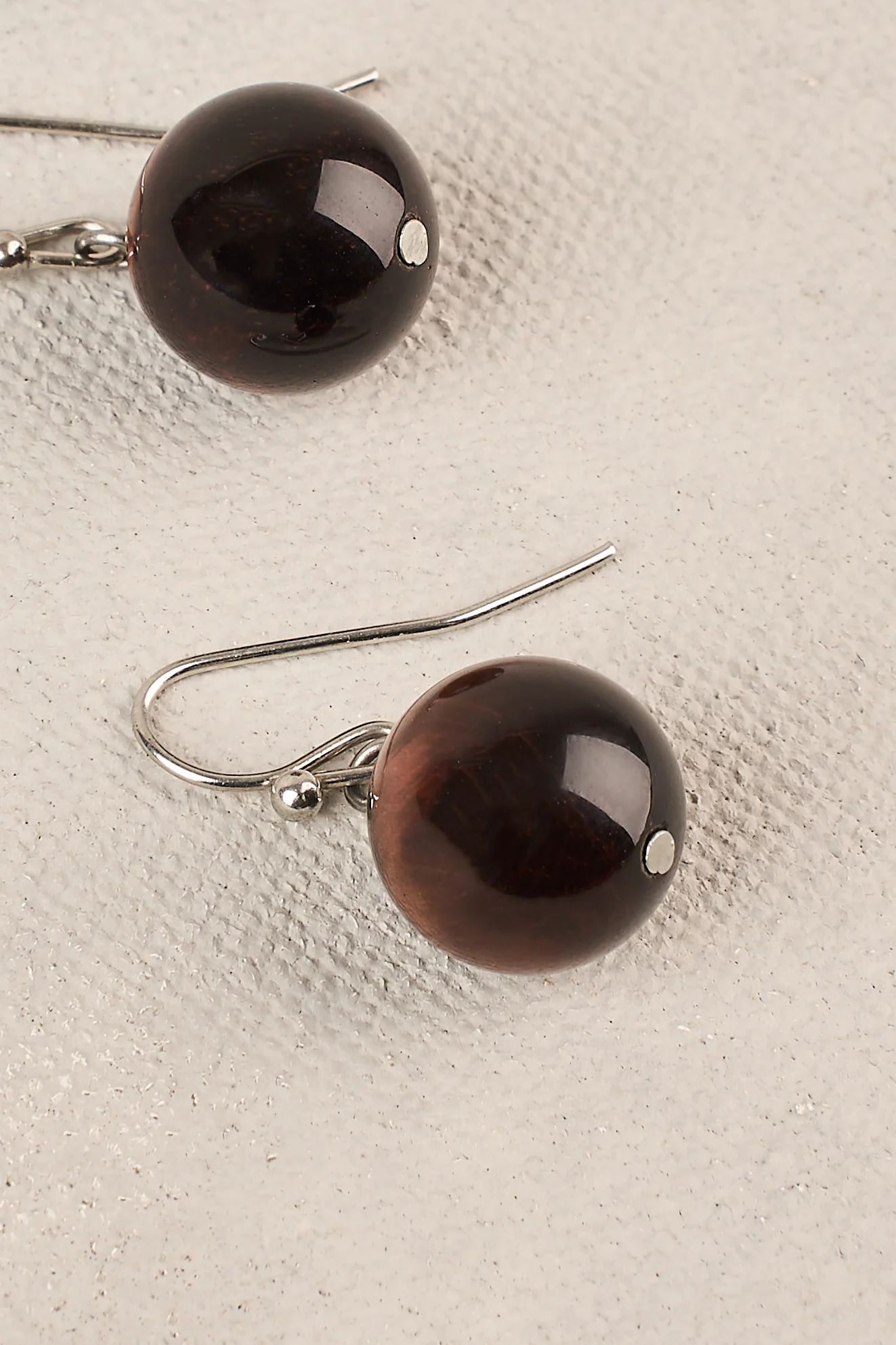 Cat’s Eye Beaded Droplets - Chocolate - Image 5