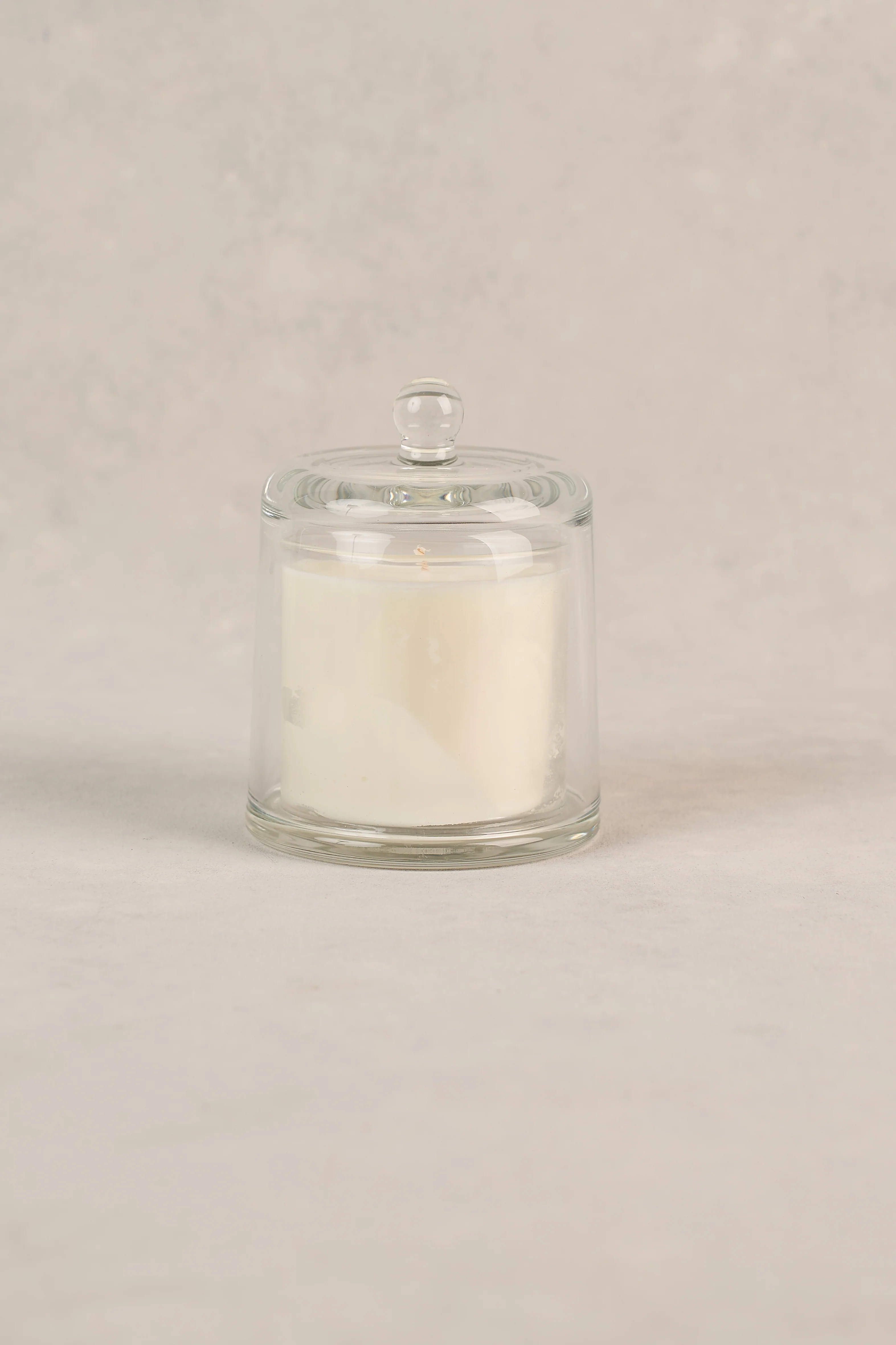 Country Garden Glass Cloche Candle - Image 3