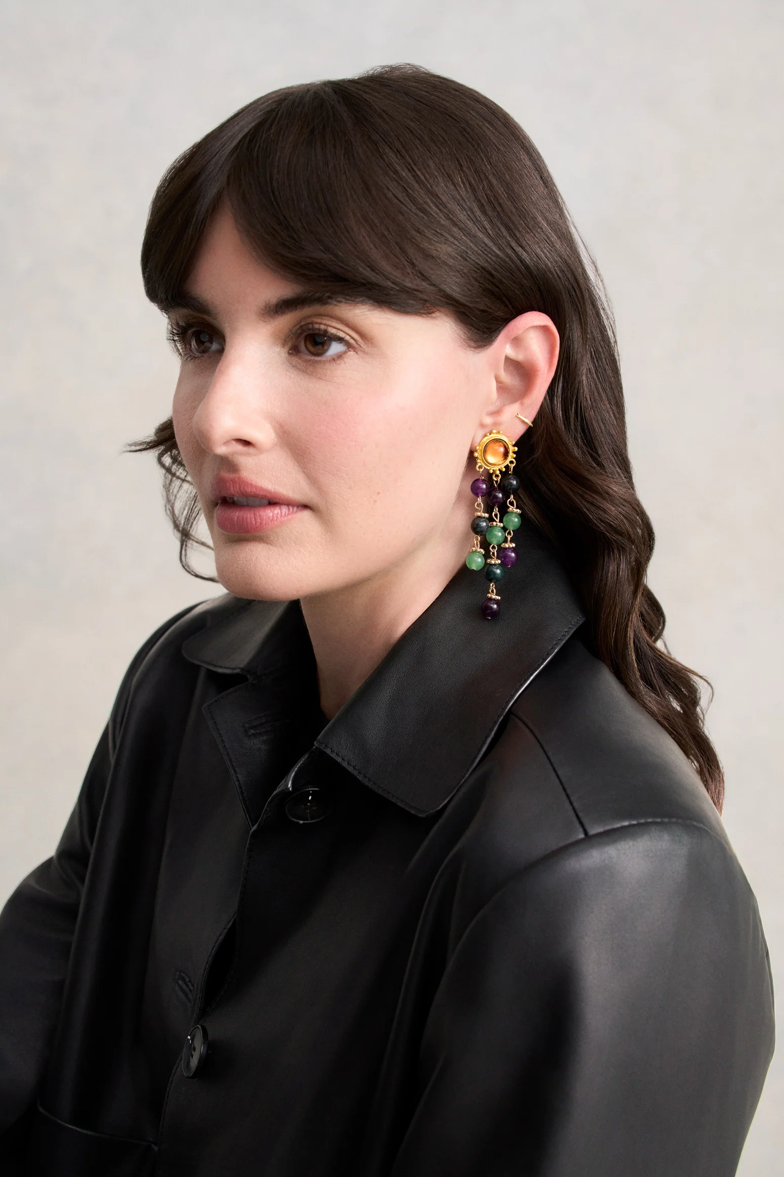 Chandelier Earrings - Multicolour - Image 2