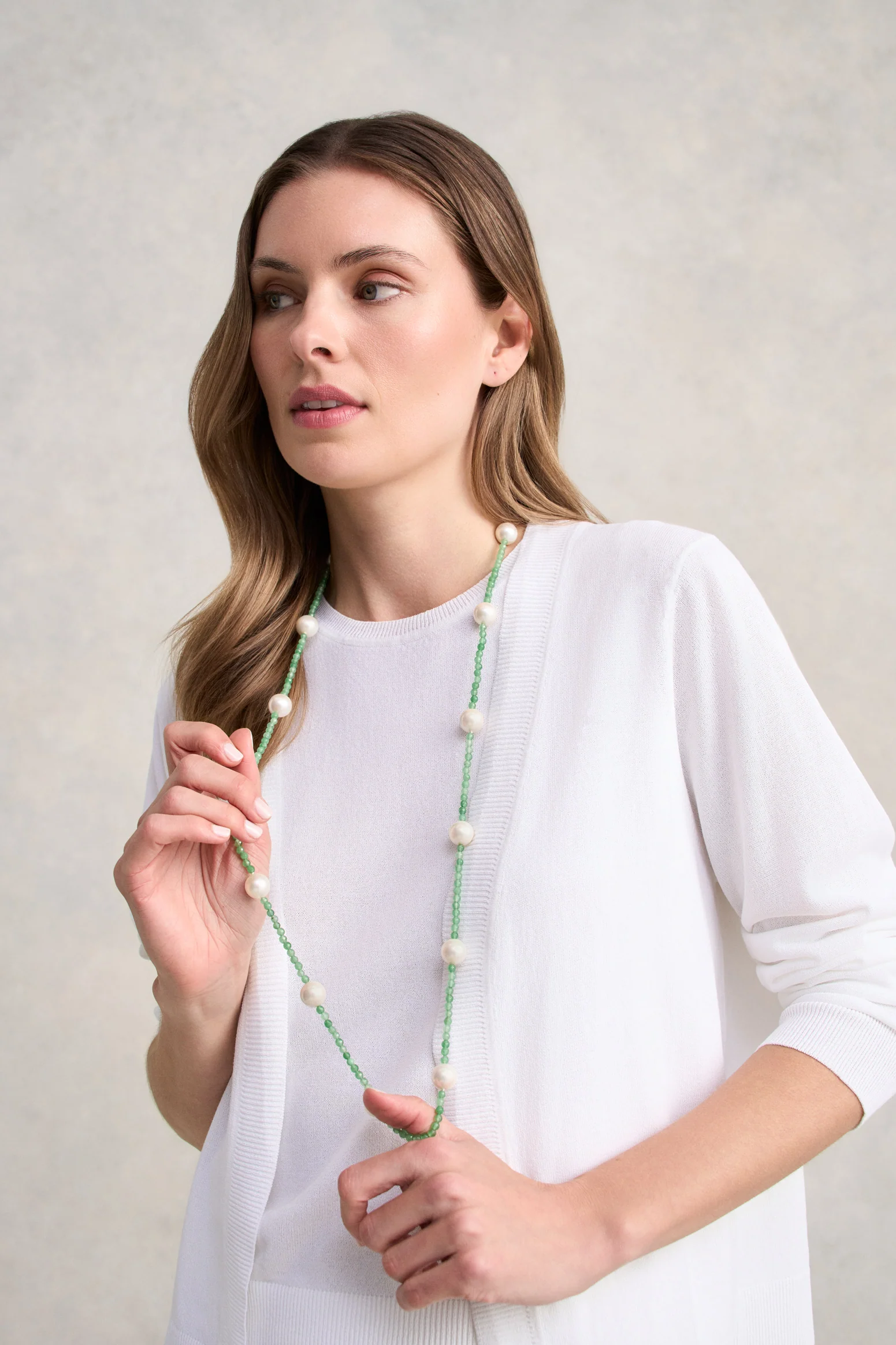 Chianna Necklace - Green - Image 2