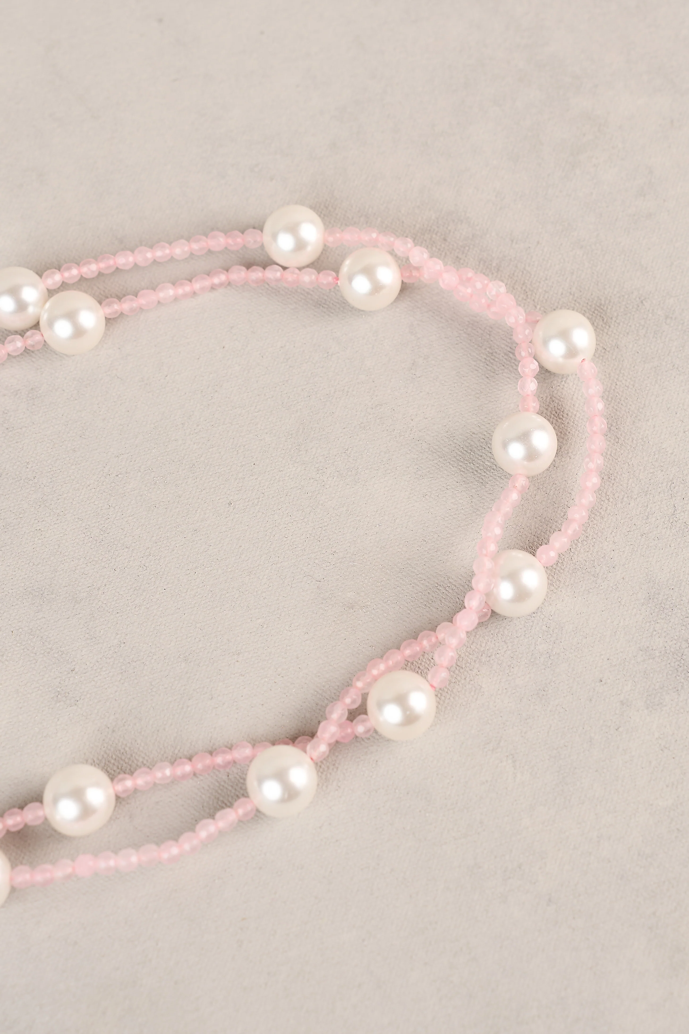 Chianna Necklace - Light Pink - Image 3