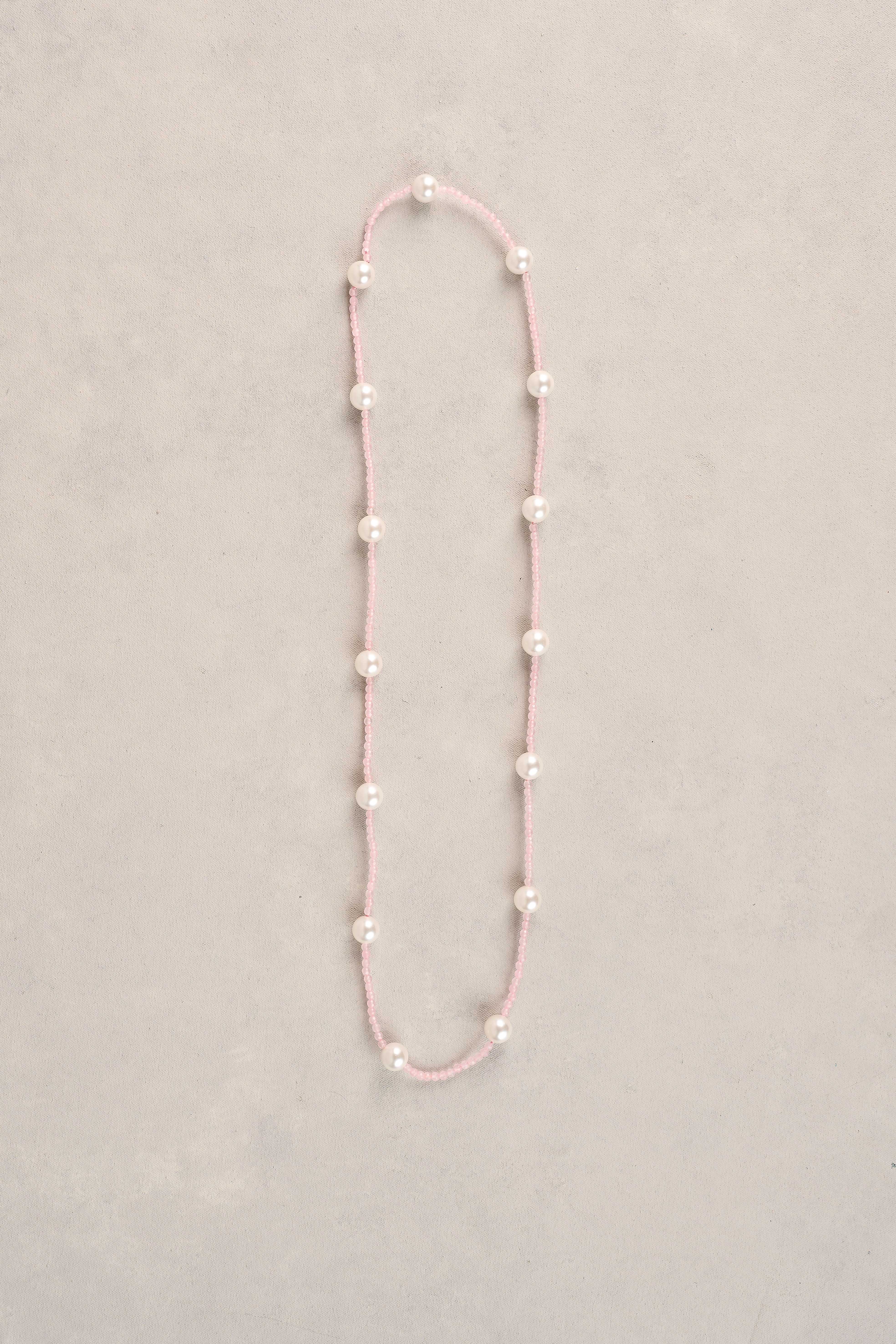 Chianna Necklace - Light Pink - Image 4