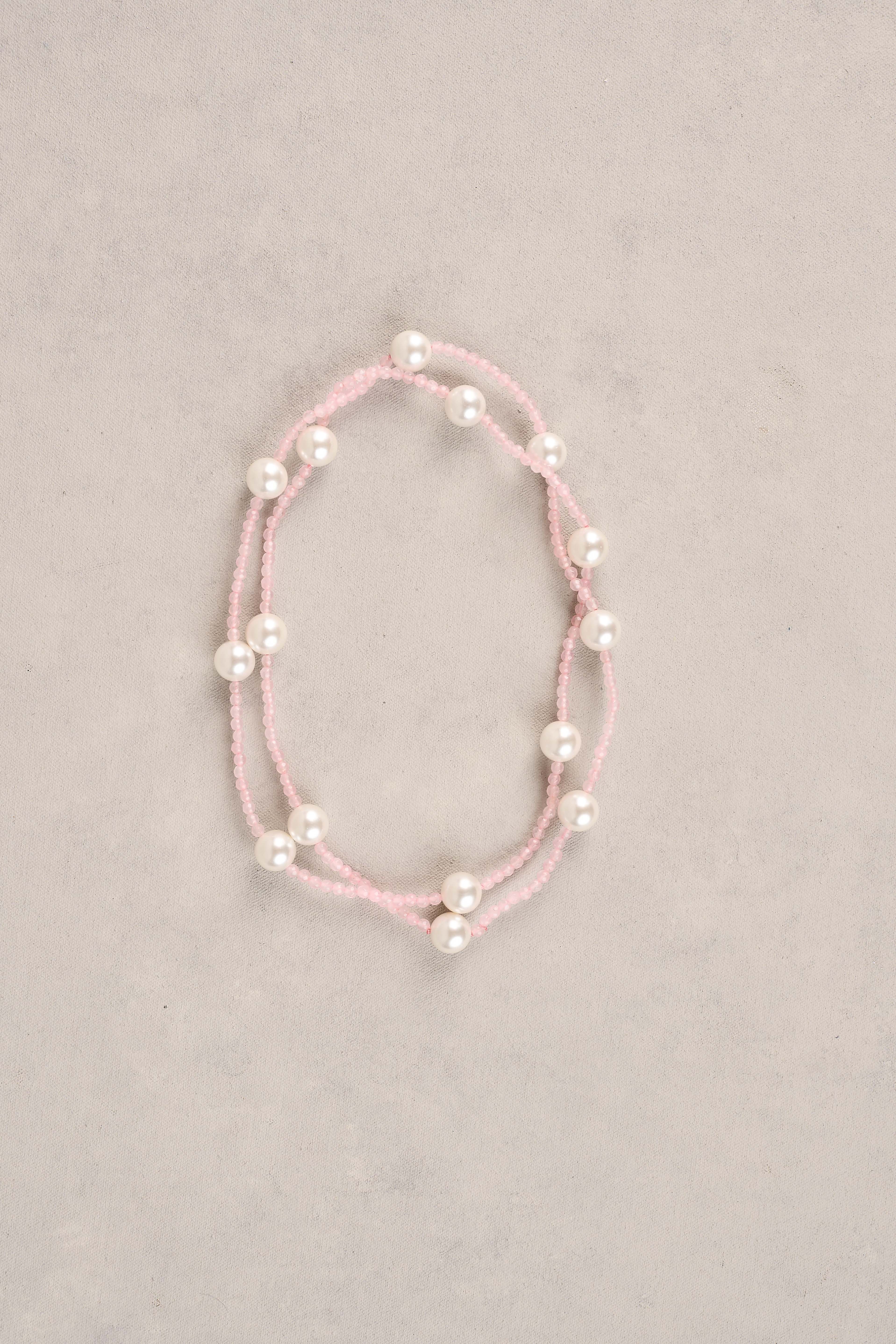 Chianna Necklace - Light Pink - Image 6