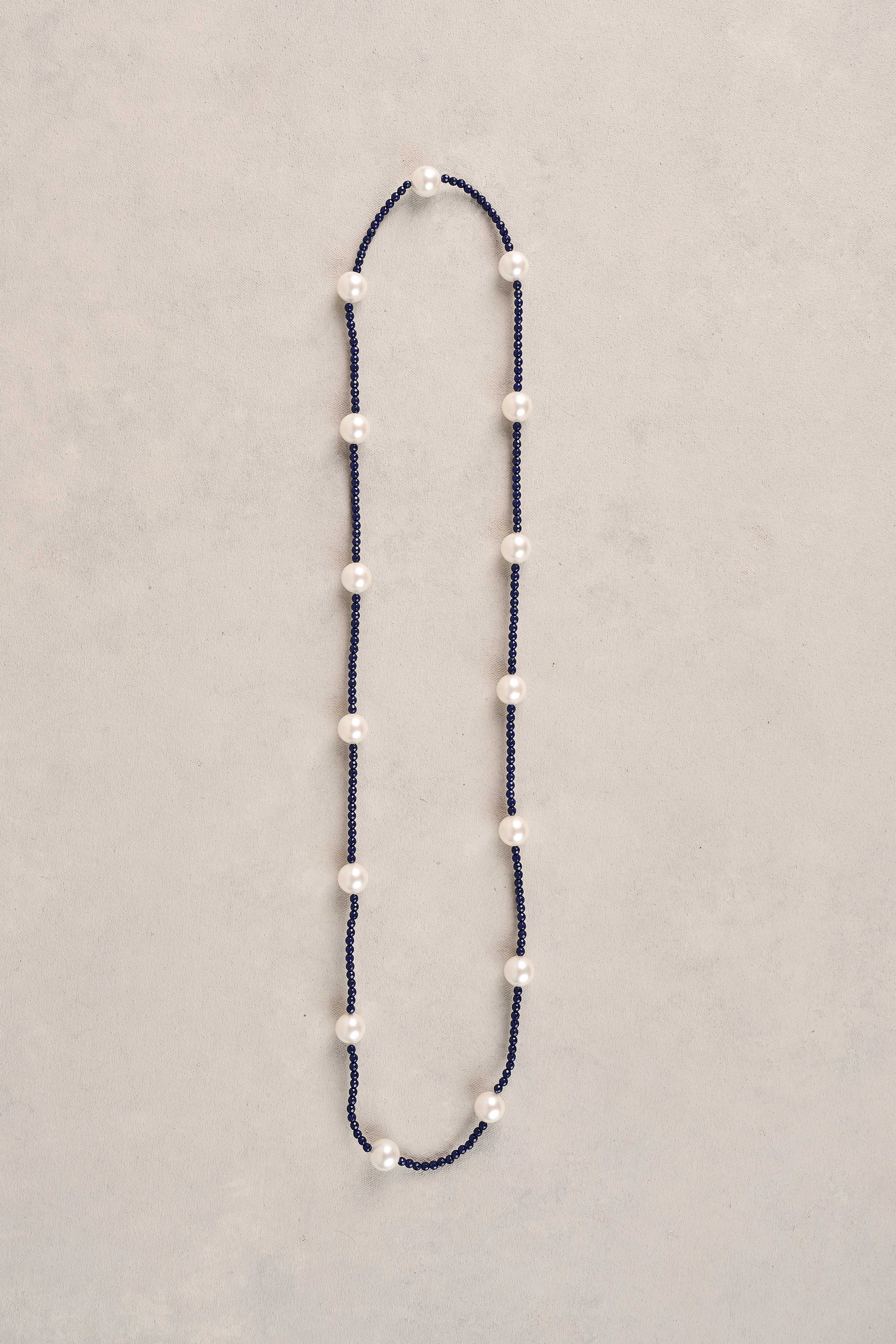 Chianna Necklace - Navy - Image 6