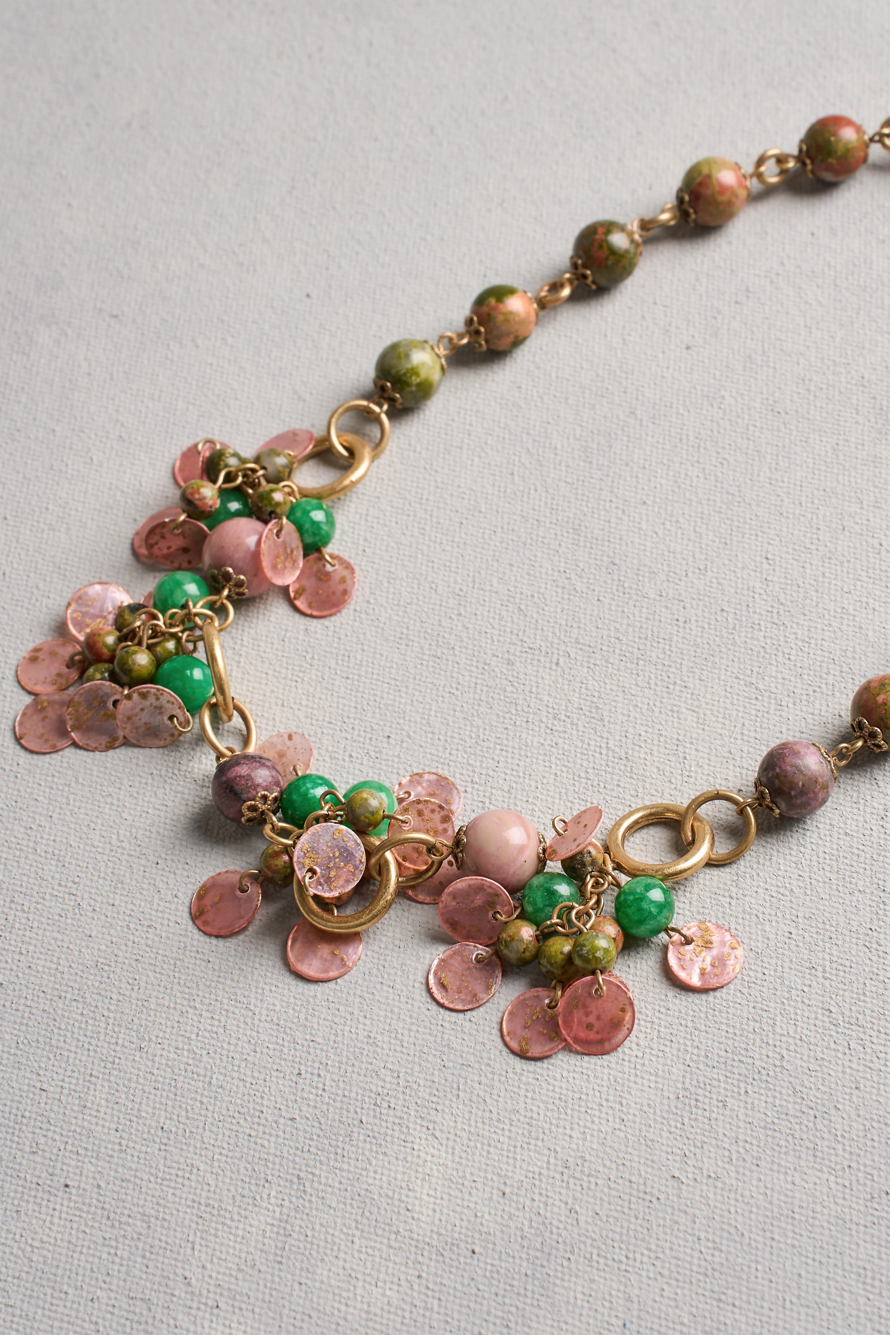 Cluster Necklace - Multicolour - Image 3