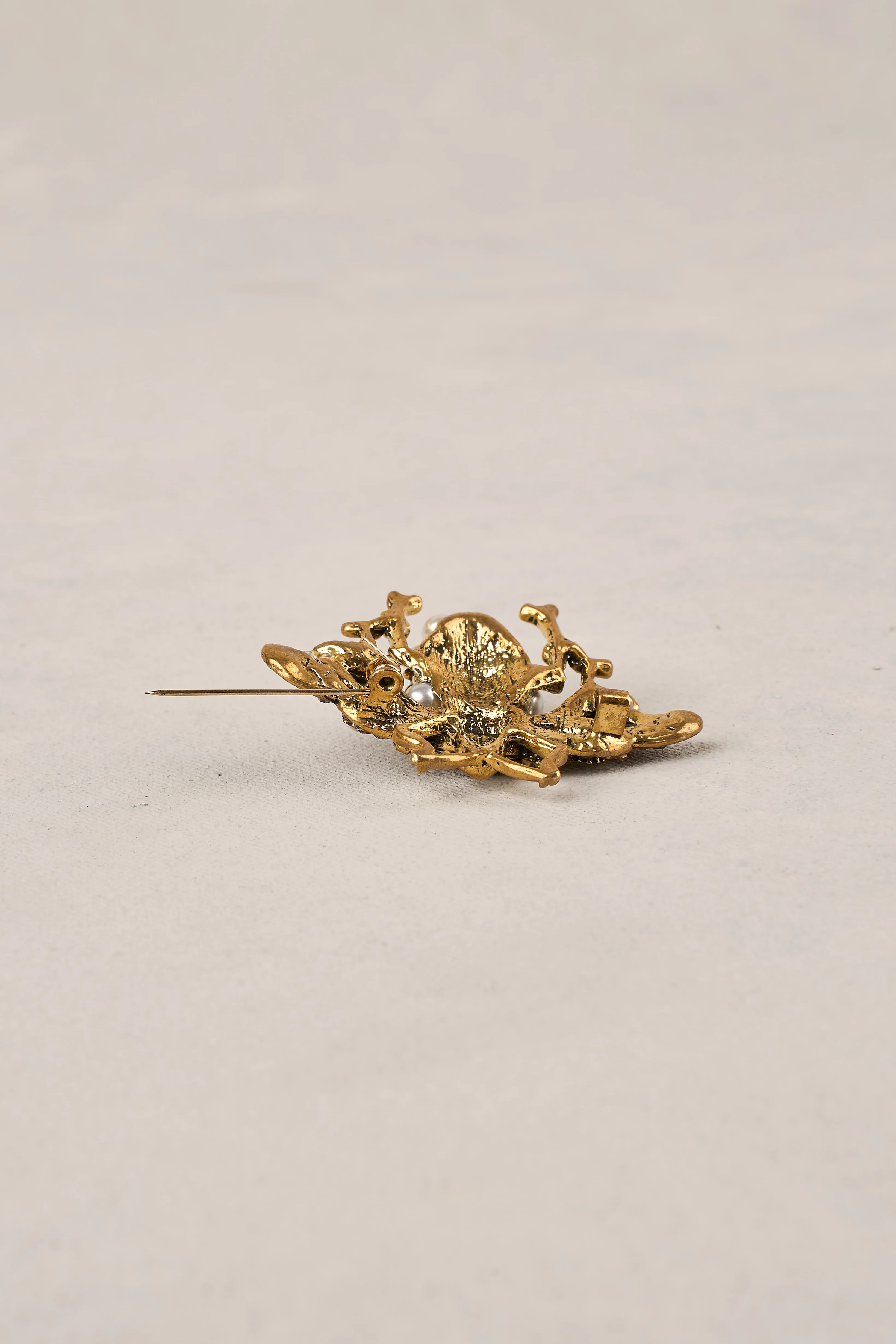 Diamante Bee Brooch - Multicolour - Image 4