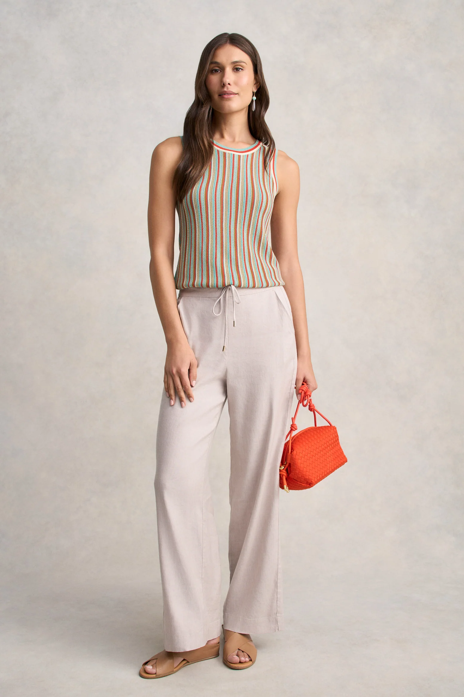 Stripe Knit Top - Multi Stripe - Image 3