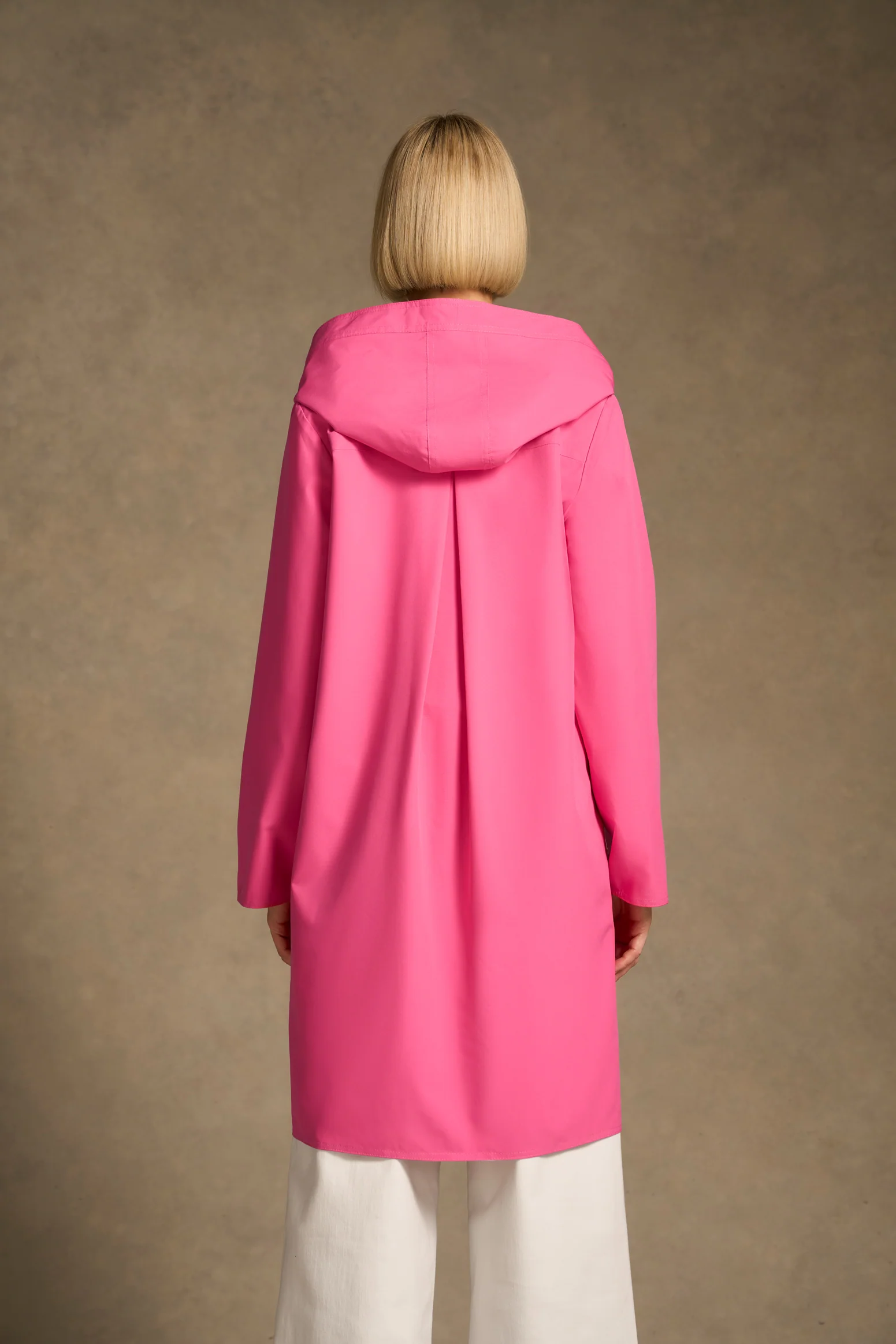 Reversible Raincoat - Pink / Silver - Image 8