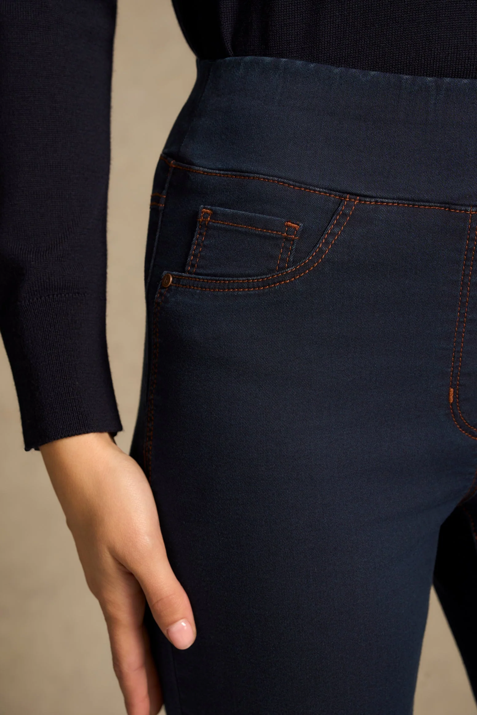 Bengajean® Good Earth Cotton Relaxed Bootcut - Clean Denim Blue - Image 3