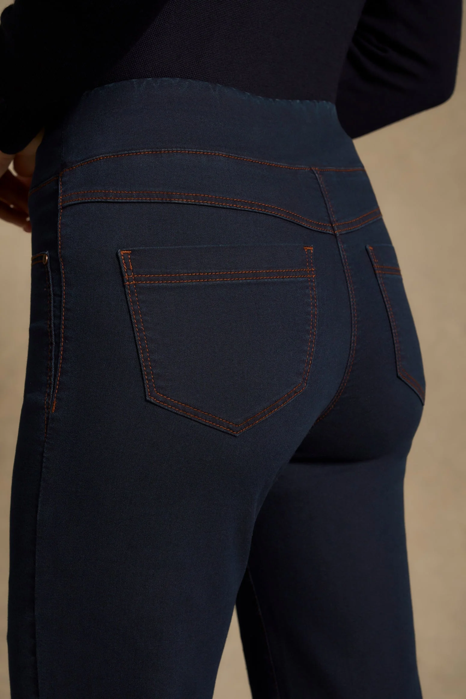 Bengajean® Good Earth Cotton Relaxed Bootcut - Clean Denim Blue - Image 4