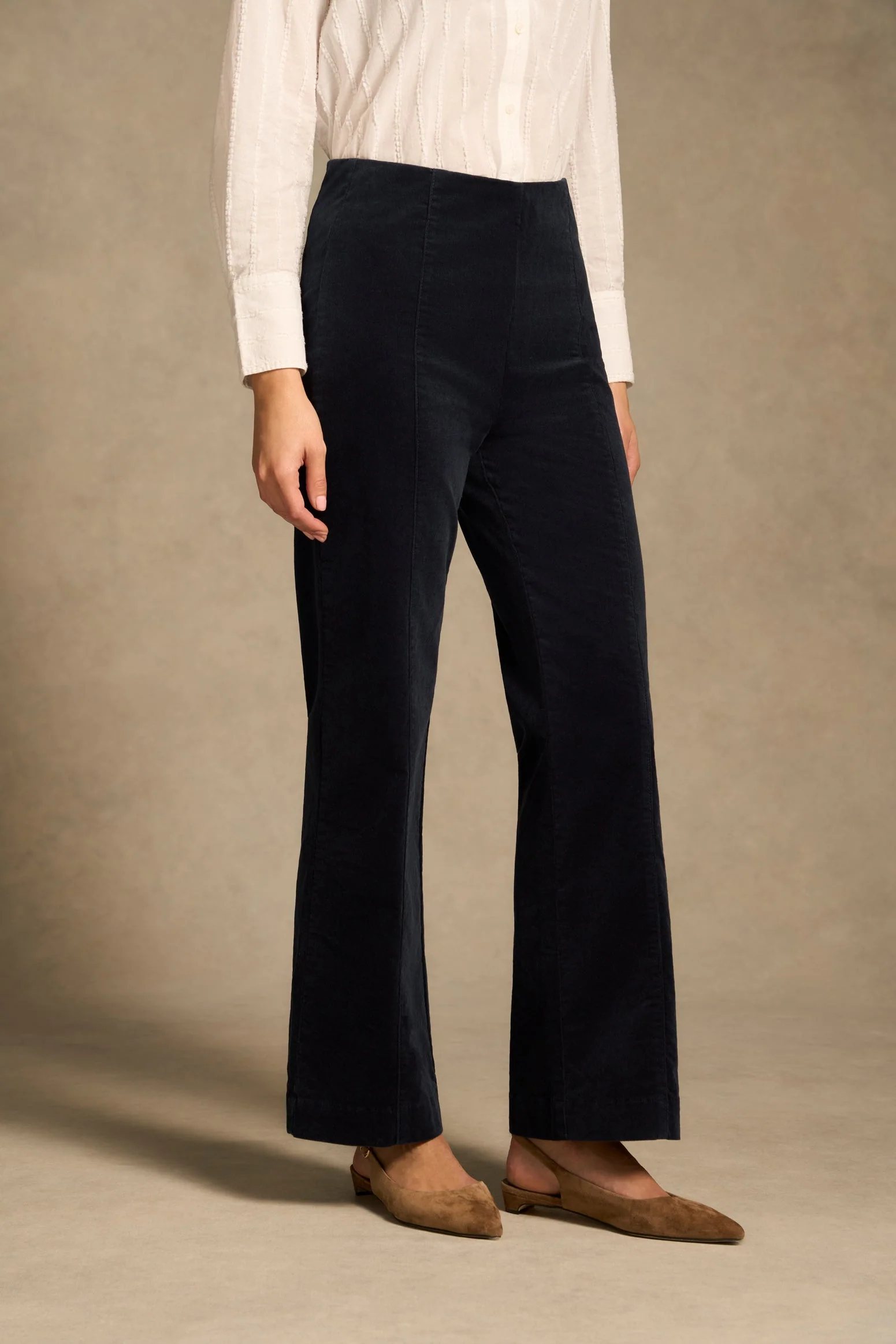 Kick Flare Cord Pant - Ink - Image 3