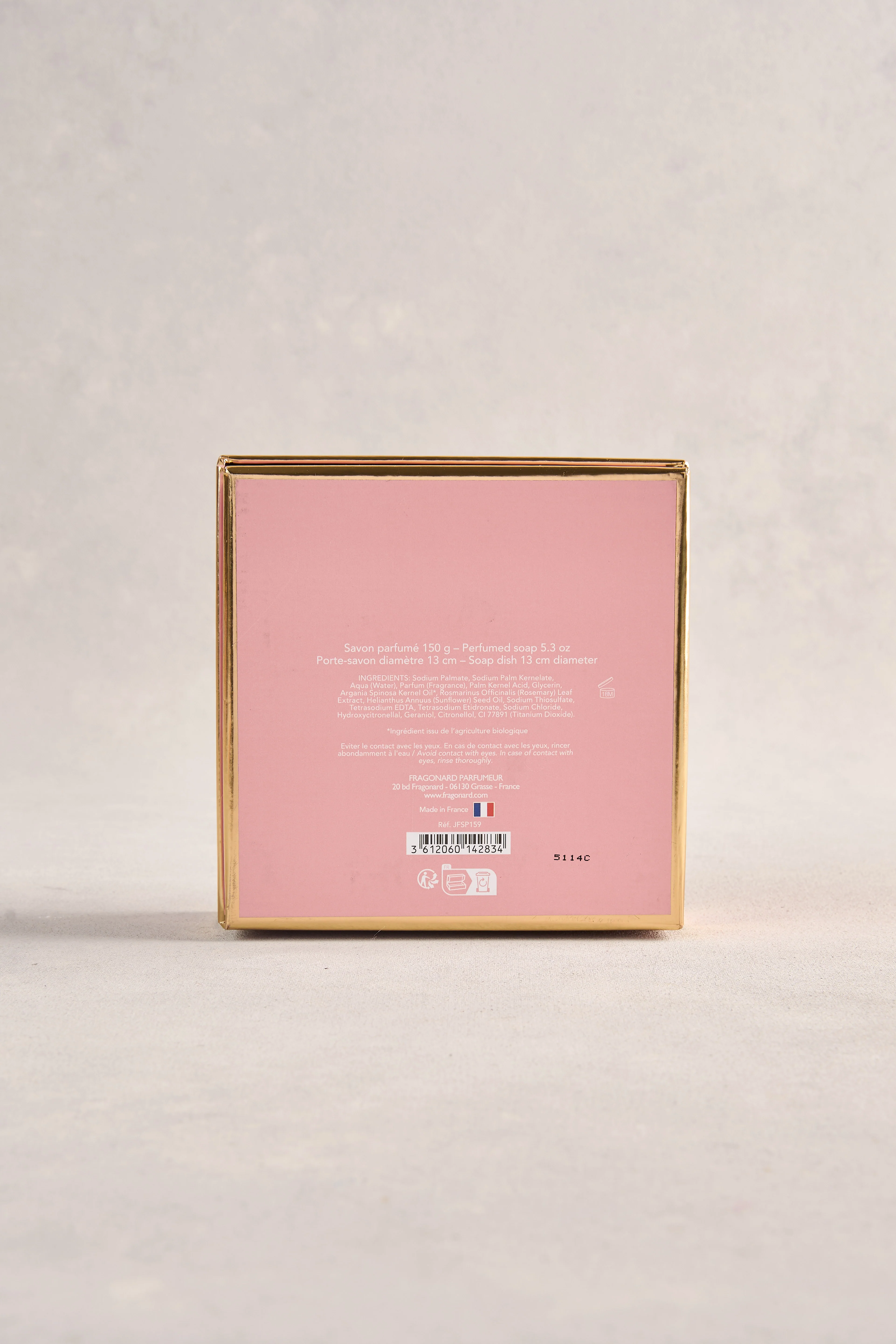 Fragonard Grenade Pivoine Soap & Dish Set - Image 4