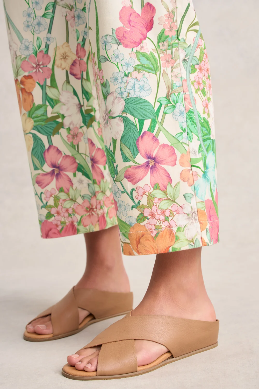 Bengajean® 7/8 Relaxed Fit – Botanical Print - Image 4
