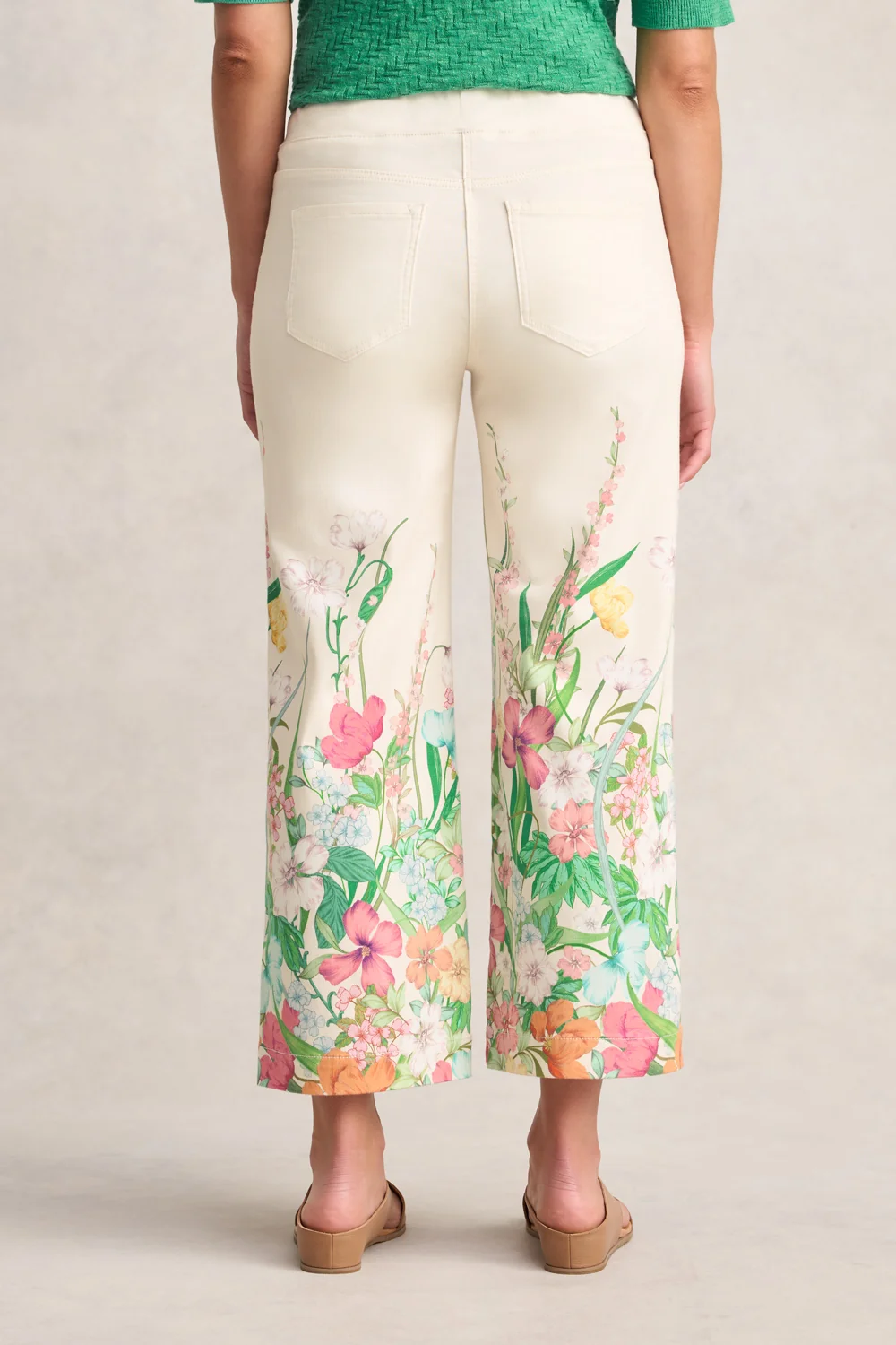 Bengajean® 7/8 Relaxed Fit – Botanical Print - Image 6