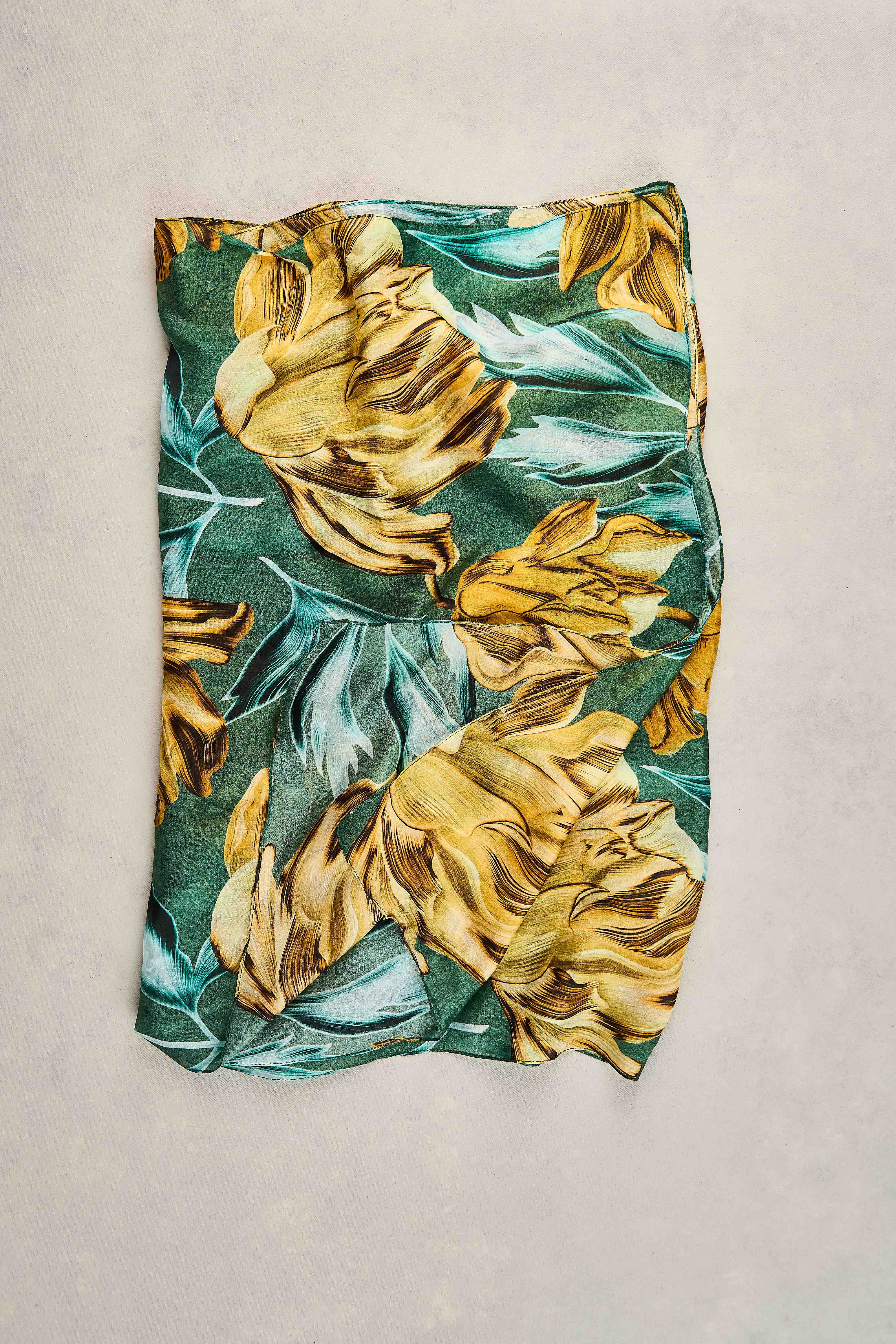 Floating Stems Scarf - Multicolour - Image 3