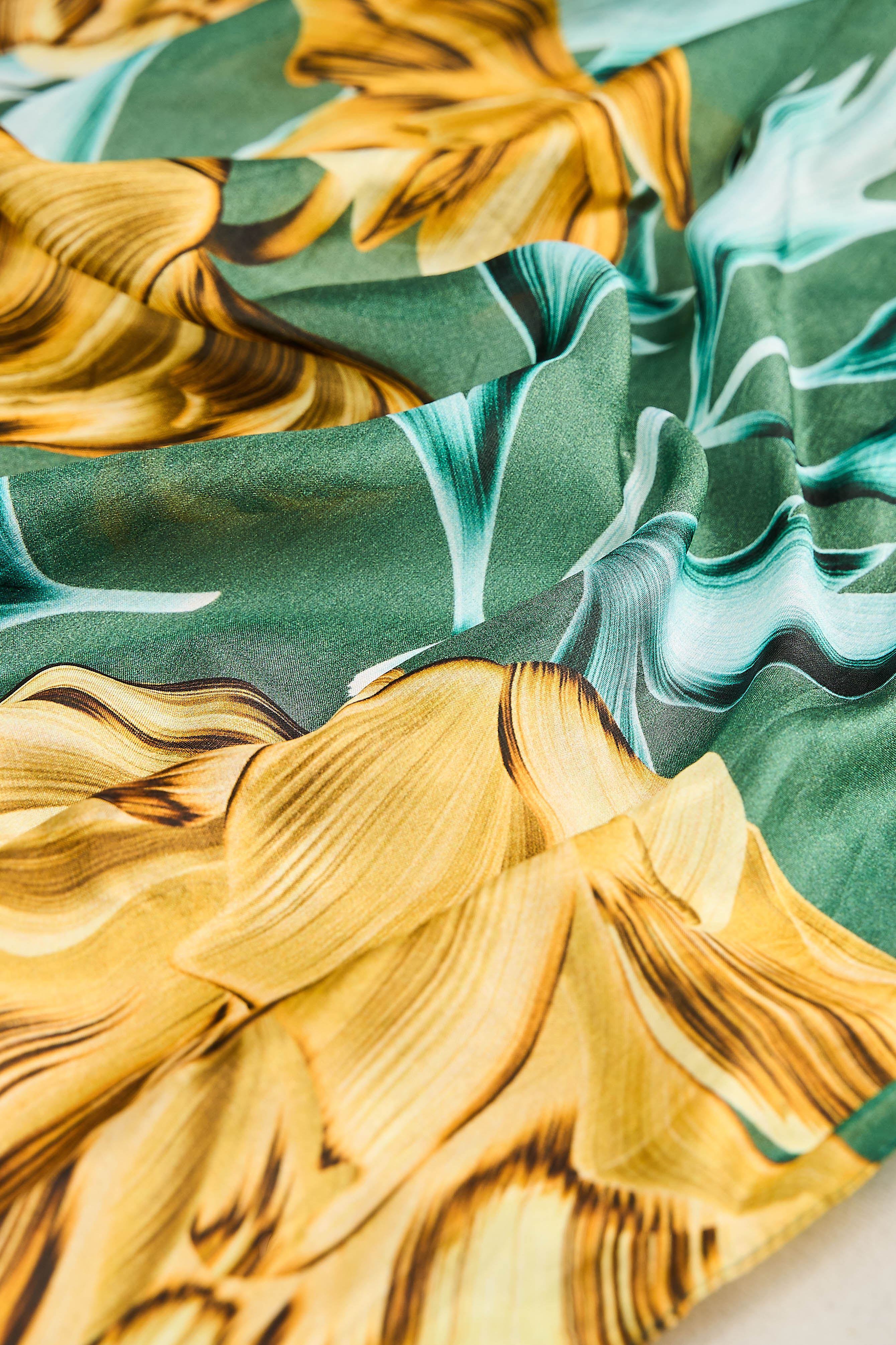 Floating Stems Scarf - Multicolour - Image 4
