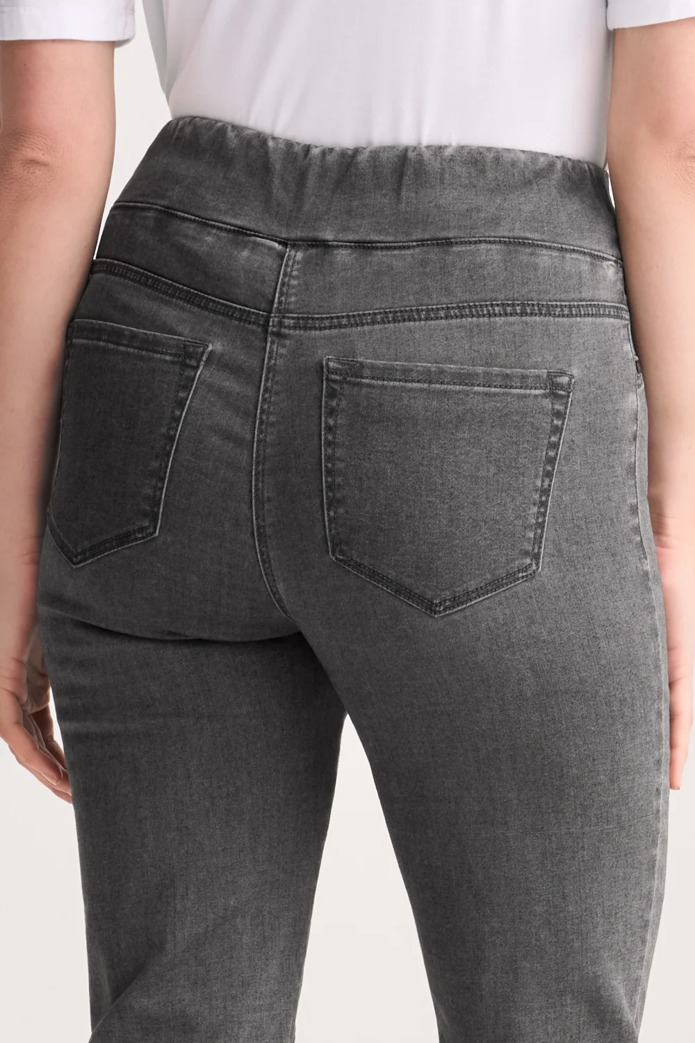 Bengajean® 3/4 Button Detail - Charcoal - Image 5