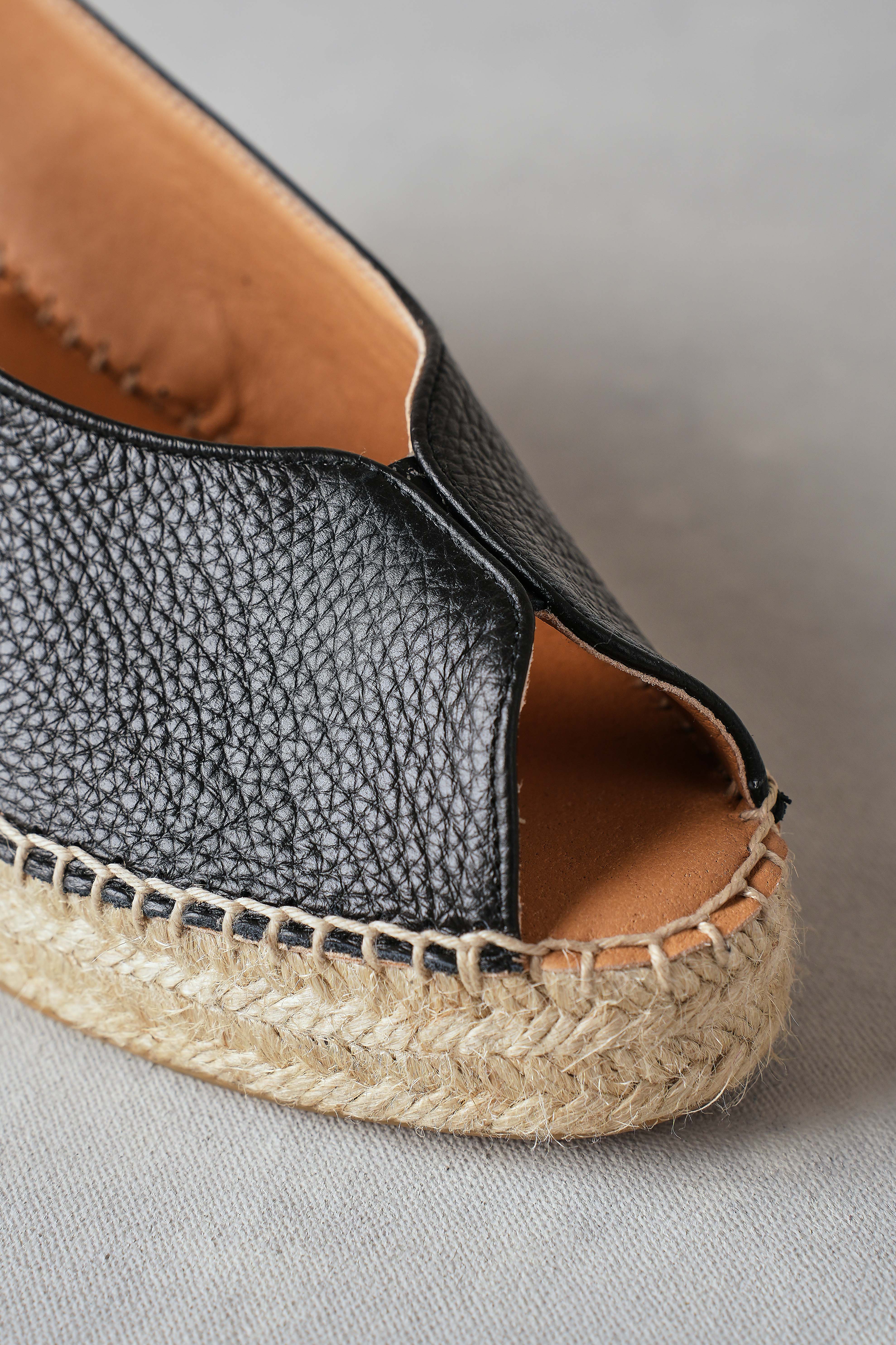 Isla Espadrille – Black - Image 4