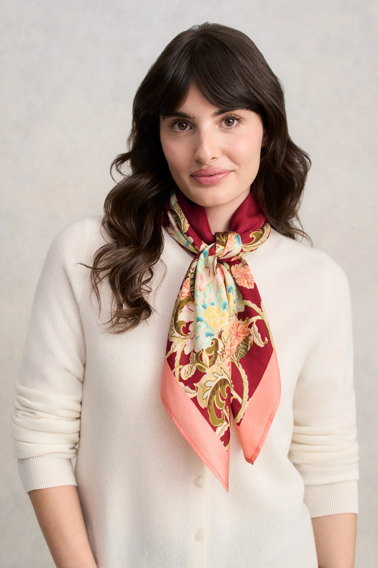 La Bohème Silk Scarf - Multicolour - Image 2