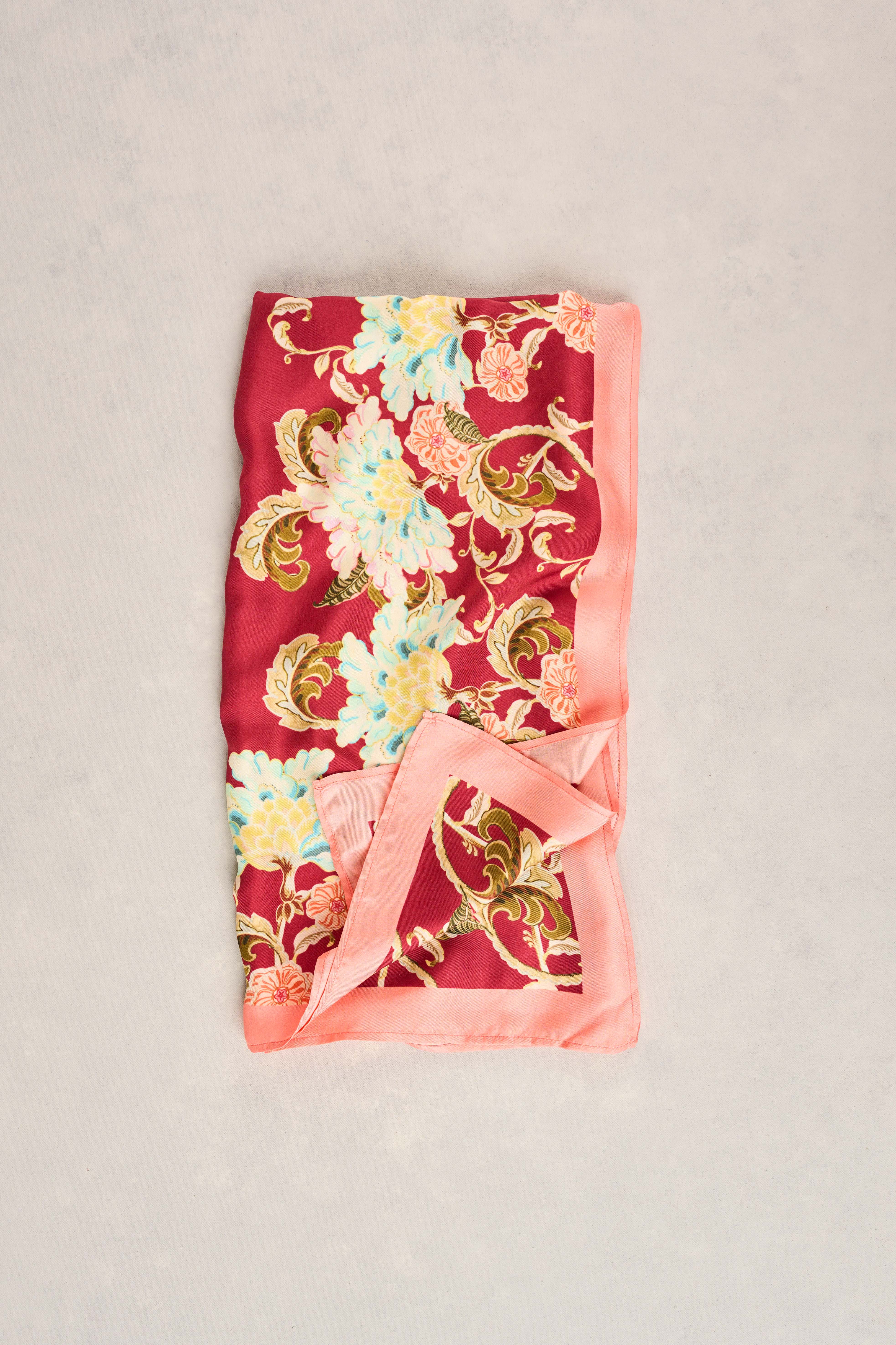 La Bohème Silk Scarf - Multicolour - Image 4