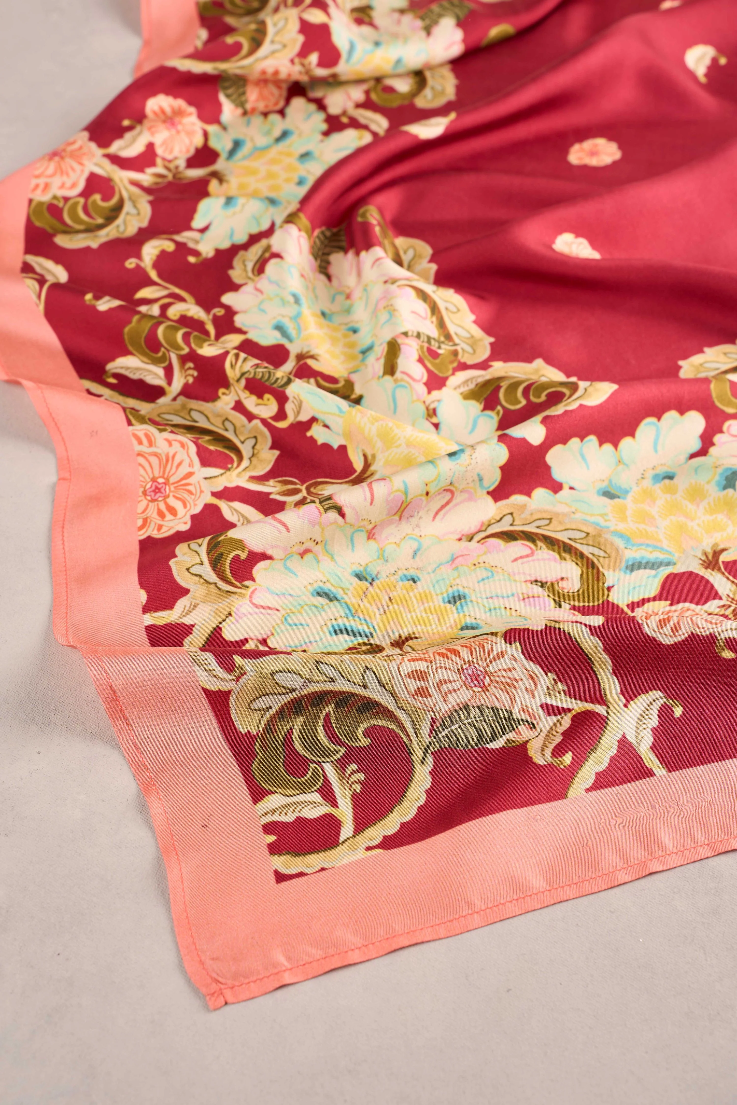La Bohème Silk Scarf - Multicolour - Image 5