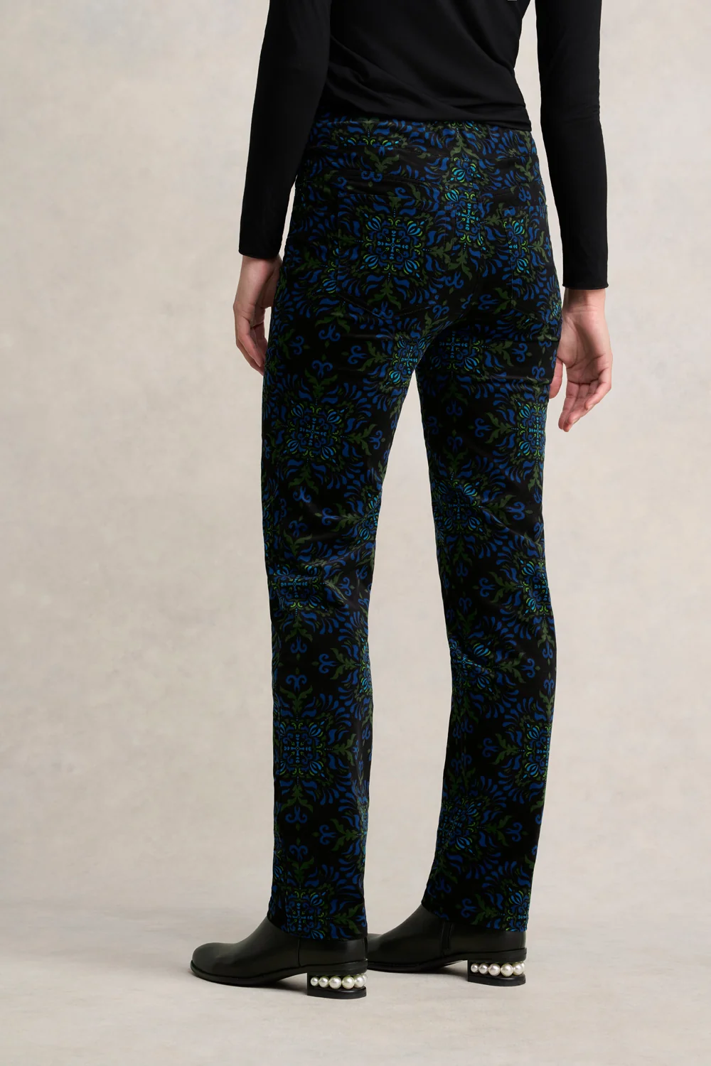 Bengajean® Velvet Straight Leg - La Boheme Print - Image 4