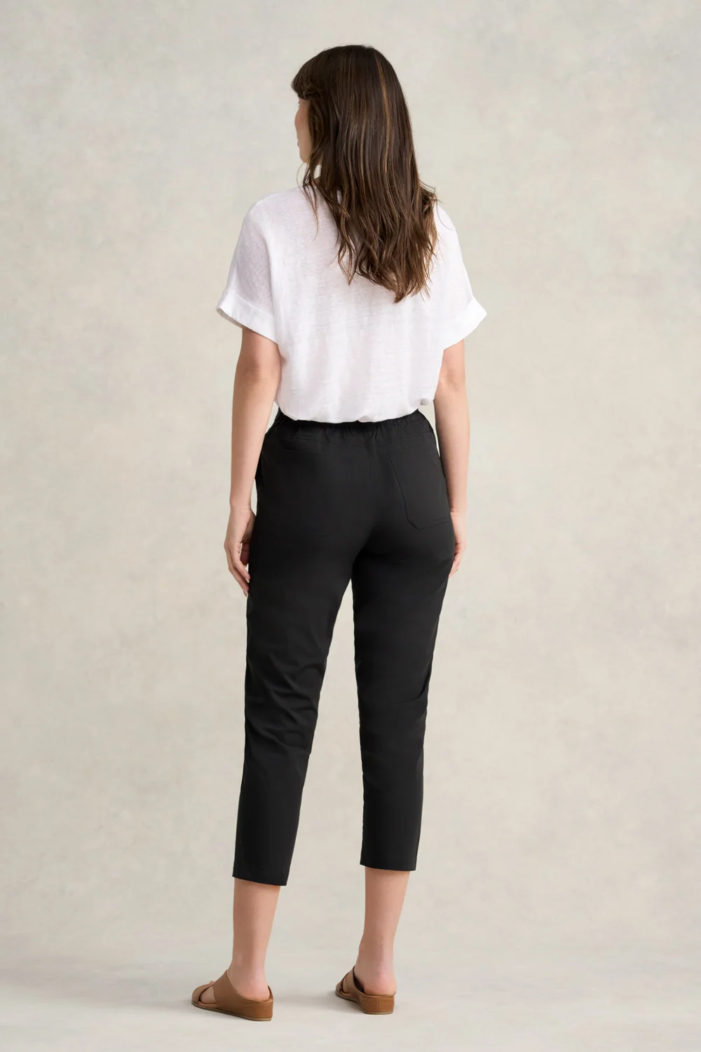 Lightweight Cotton Pant - Black - Image 4