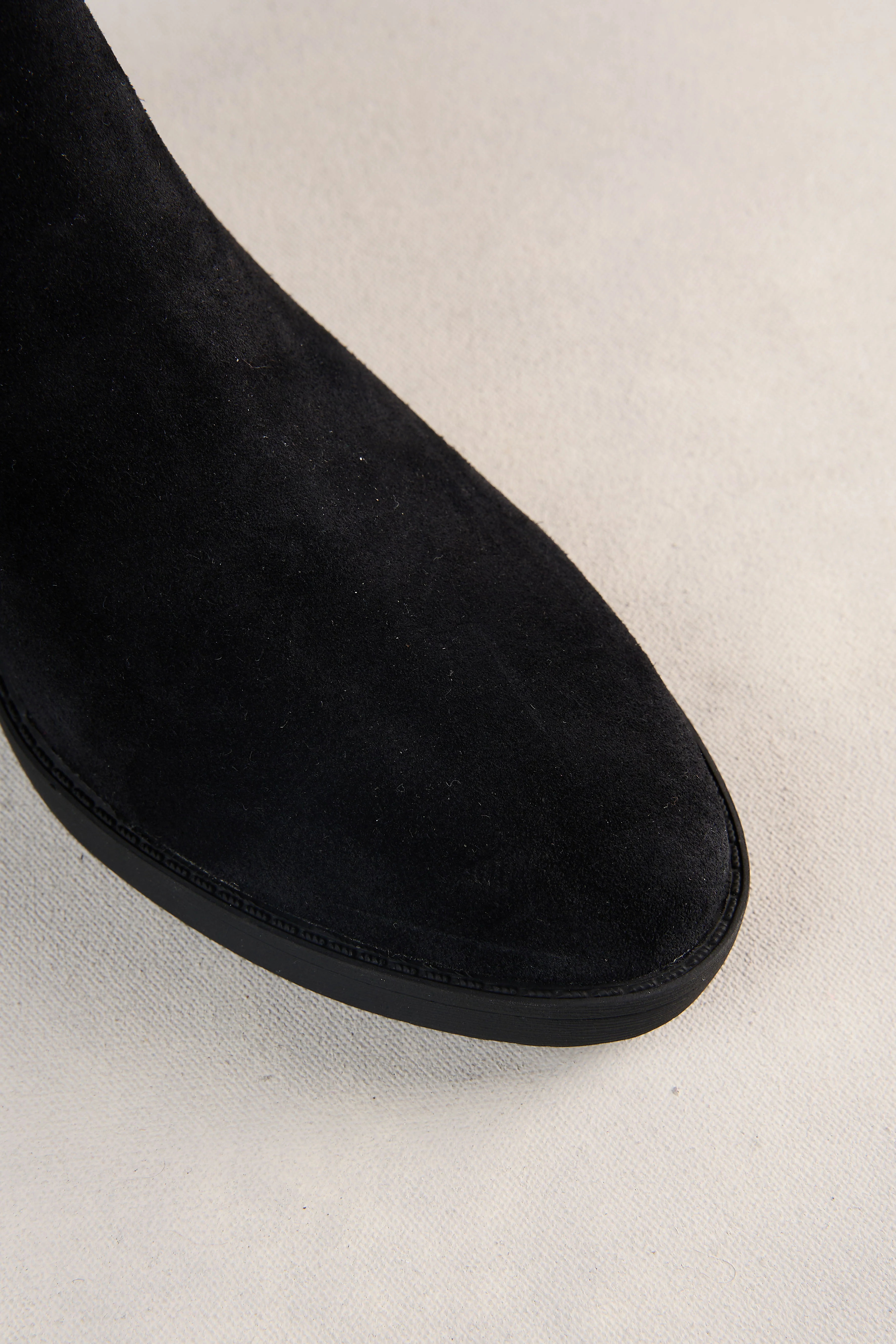 Louise Suede Boot - Black - Image 3