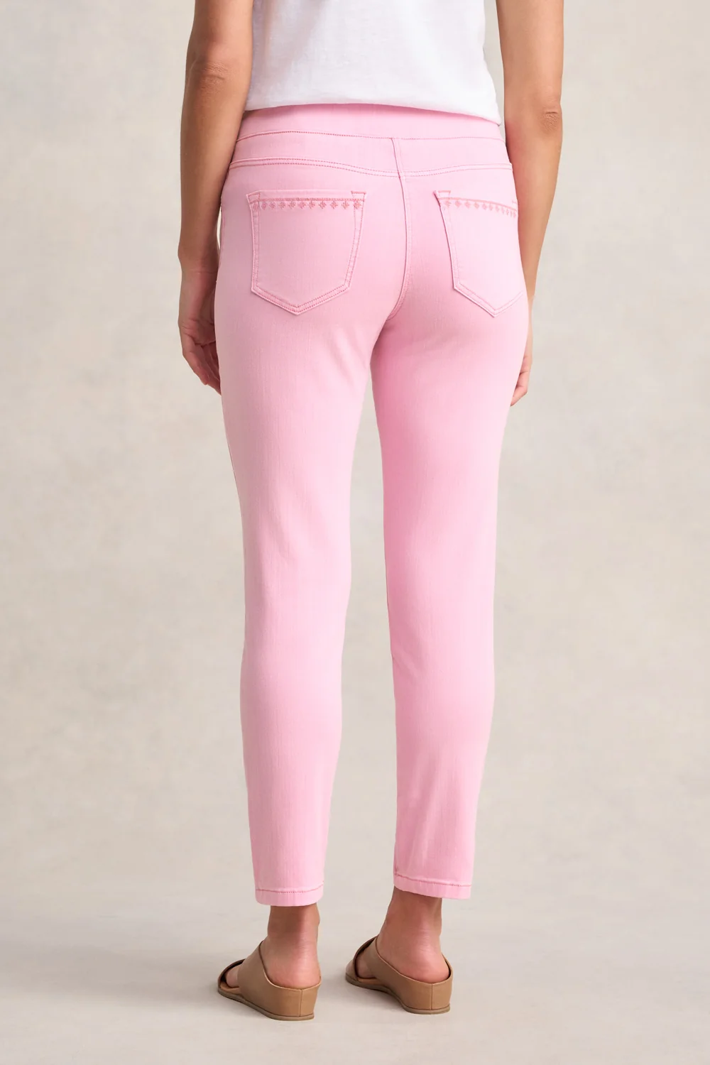 Bengajean® Embroidered Pocket - Petal Pink - Image 5