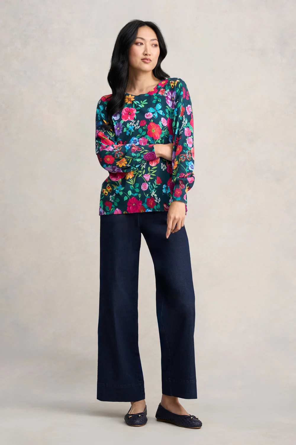Nathalie Lété Jumper -Lété Butterfly Print
