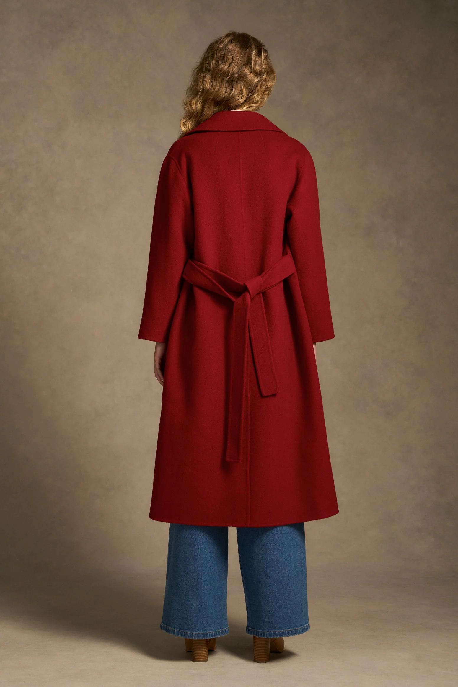 Wool Jacket - Crimson - Image 6