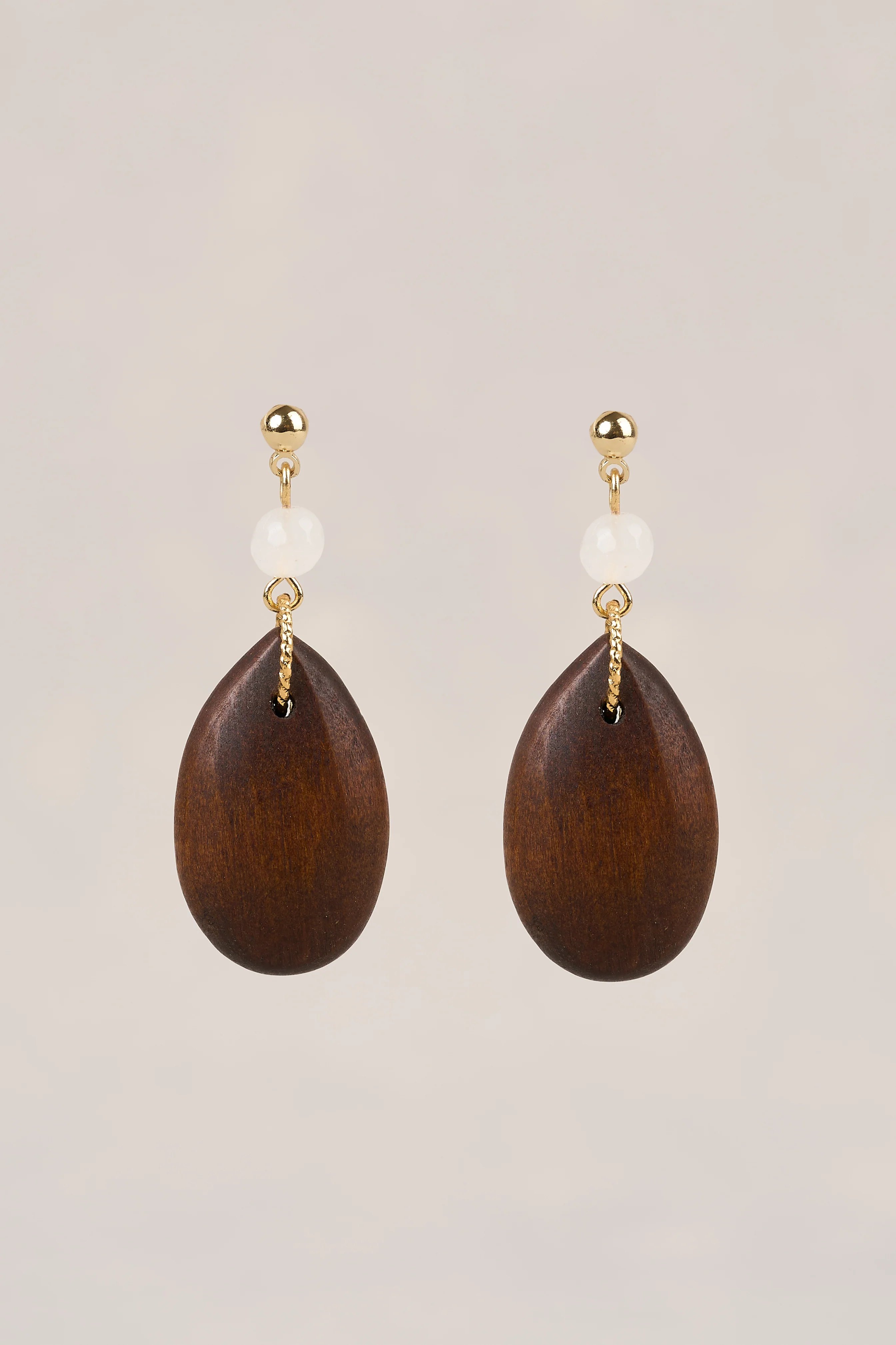 Mixed Bead Earrings - Multicolour - Image 3
