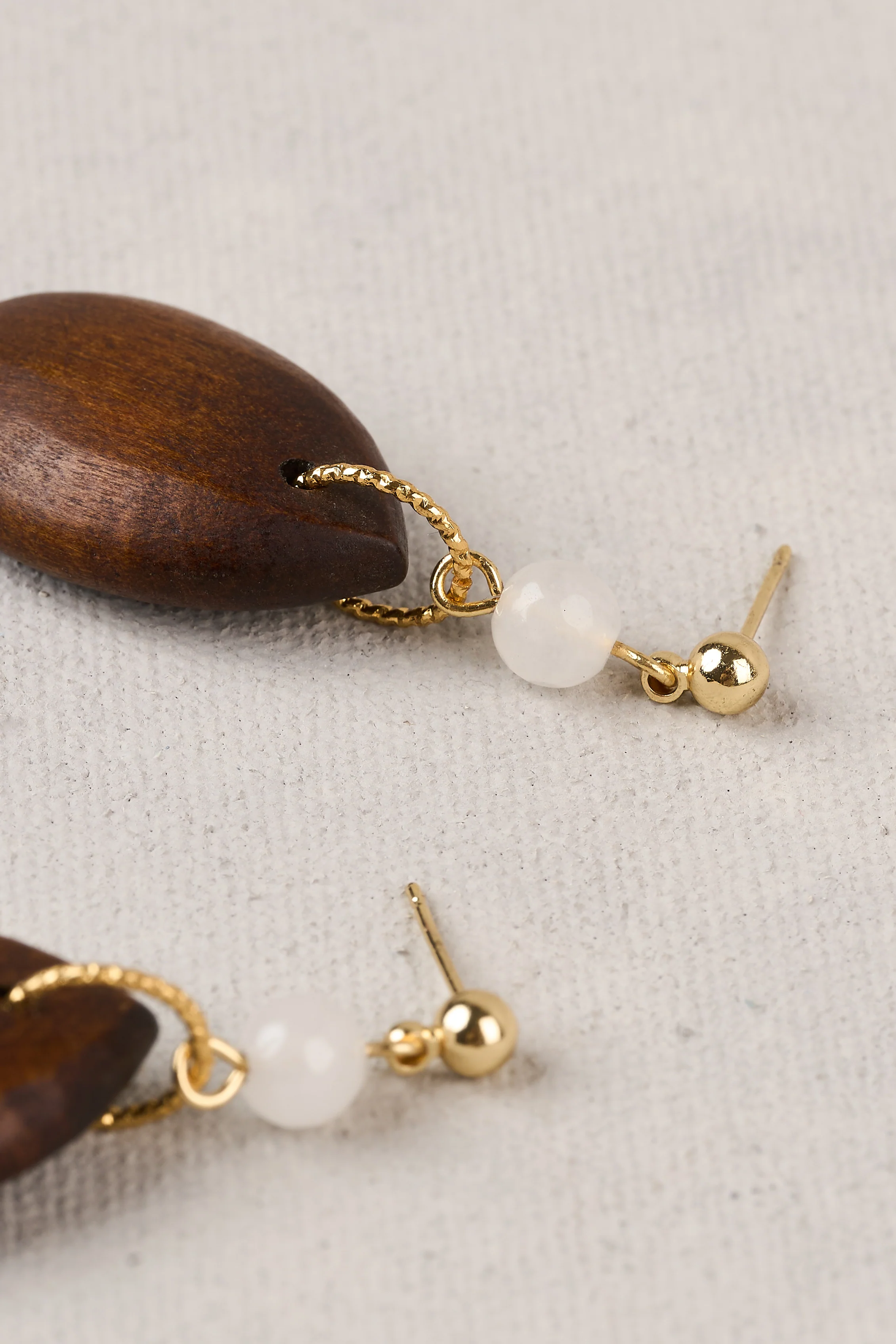 Mixed Bead Earrings - Multicolour - Image 4