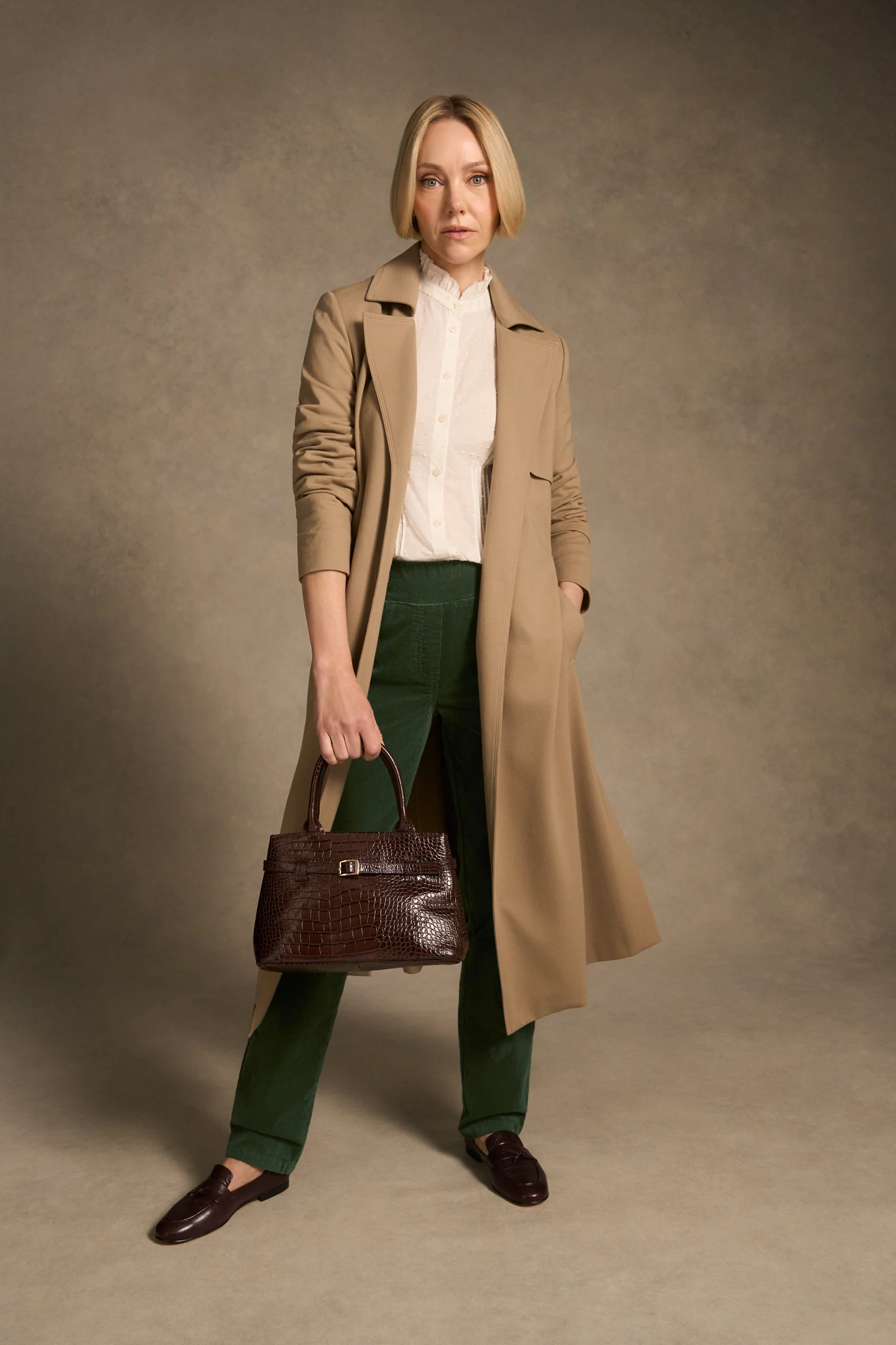 Bengajean® Cord Straight Leg - Moss Green - Image 4