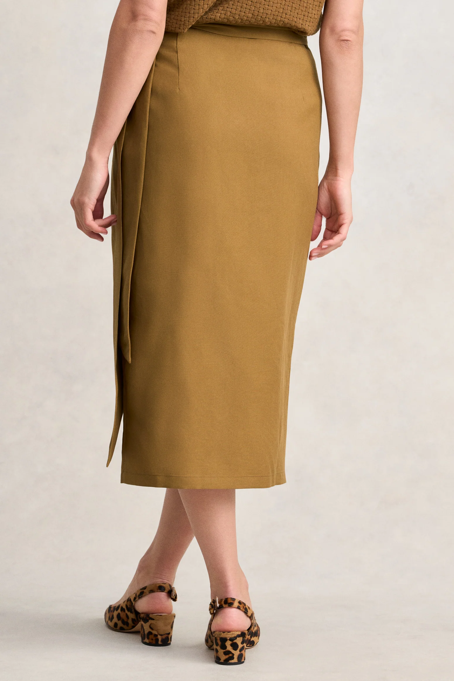Wrap Skirt - Tobacco - Image 5