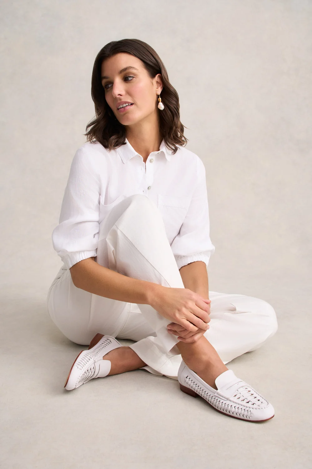 Nora Loafer - White - Image 2