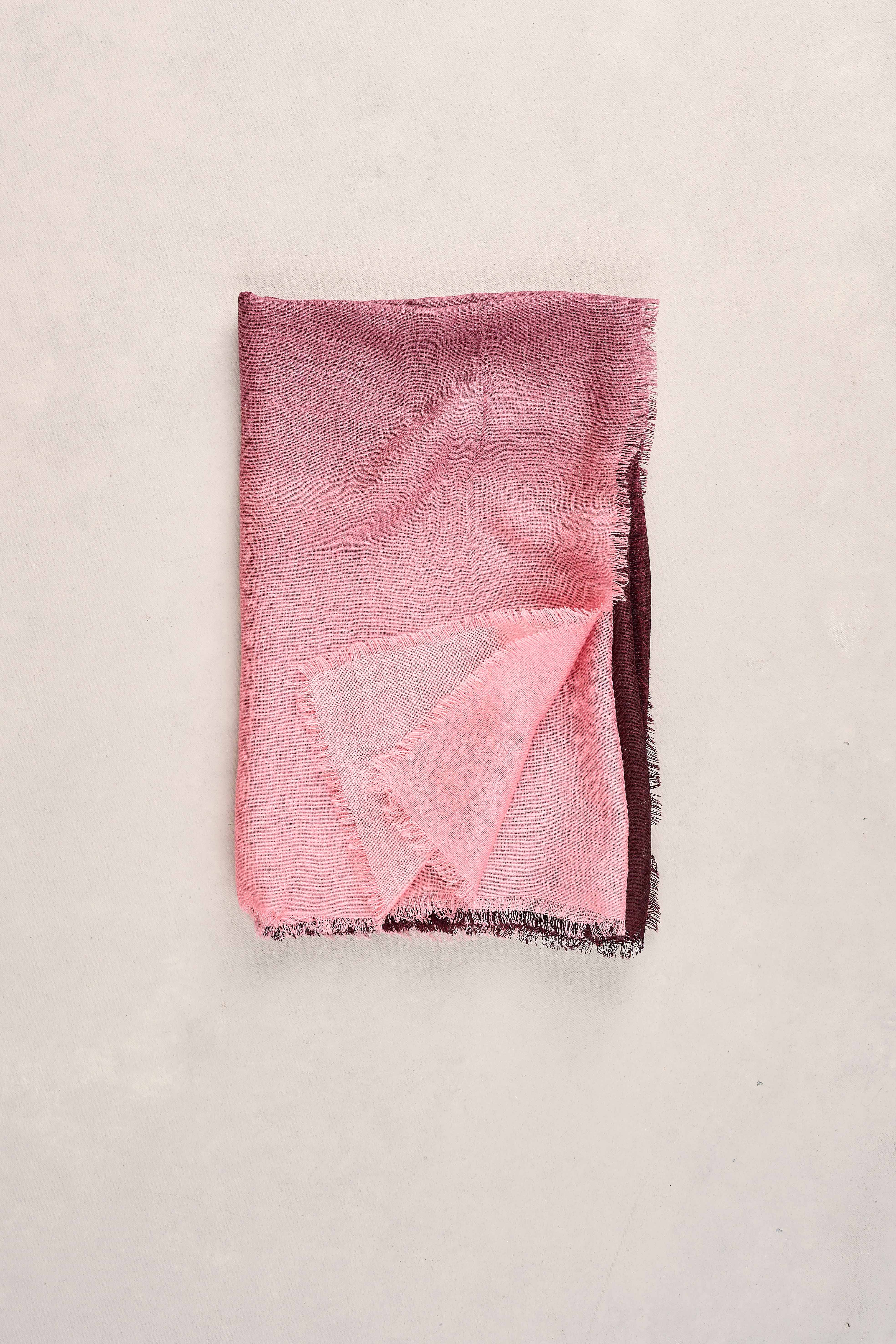 Ombre Scarf - Pink - Image 4